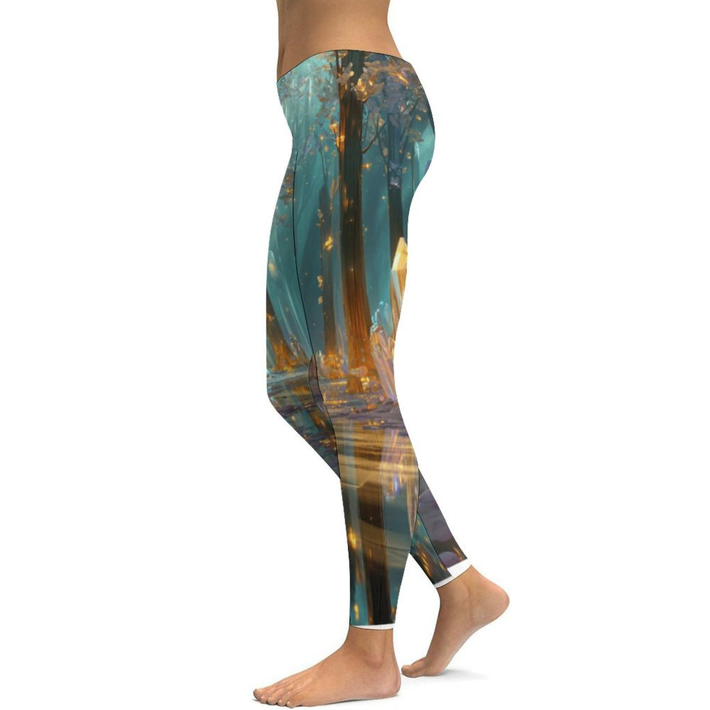 S+L Crystal Forest Yoga Pants for Women