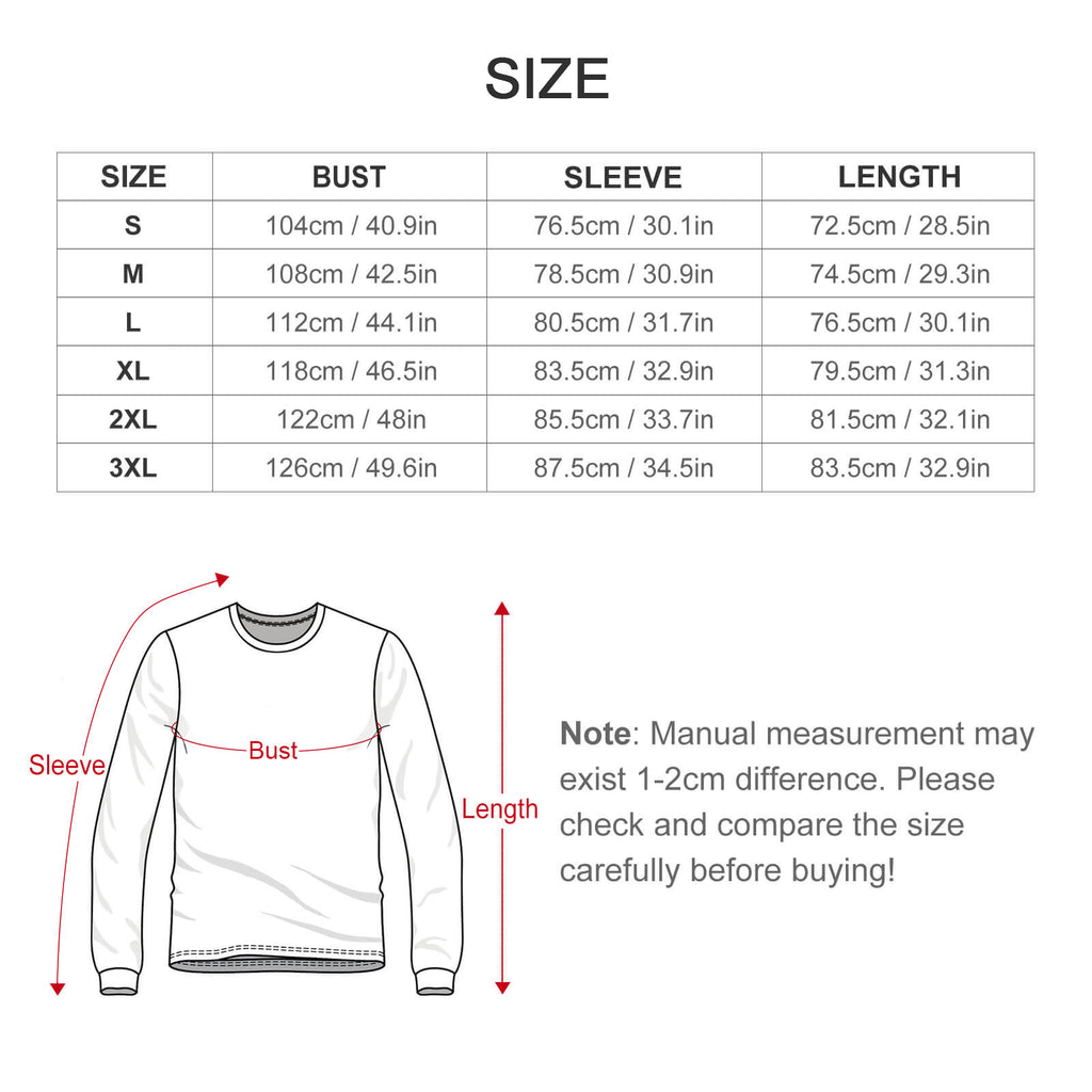 HITMAN INK "COMIC" Men's Workout Long Sleeve