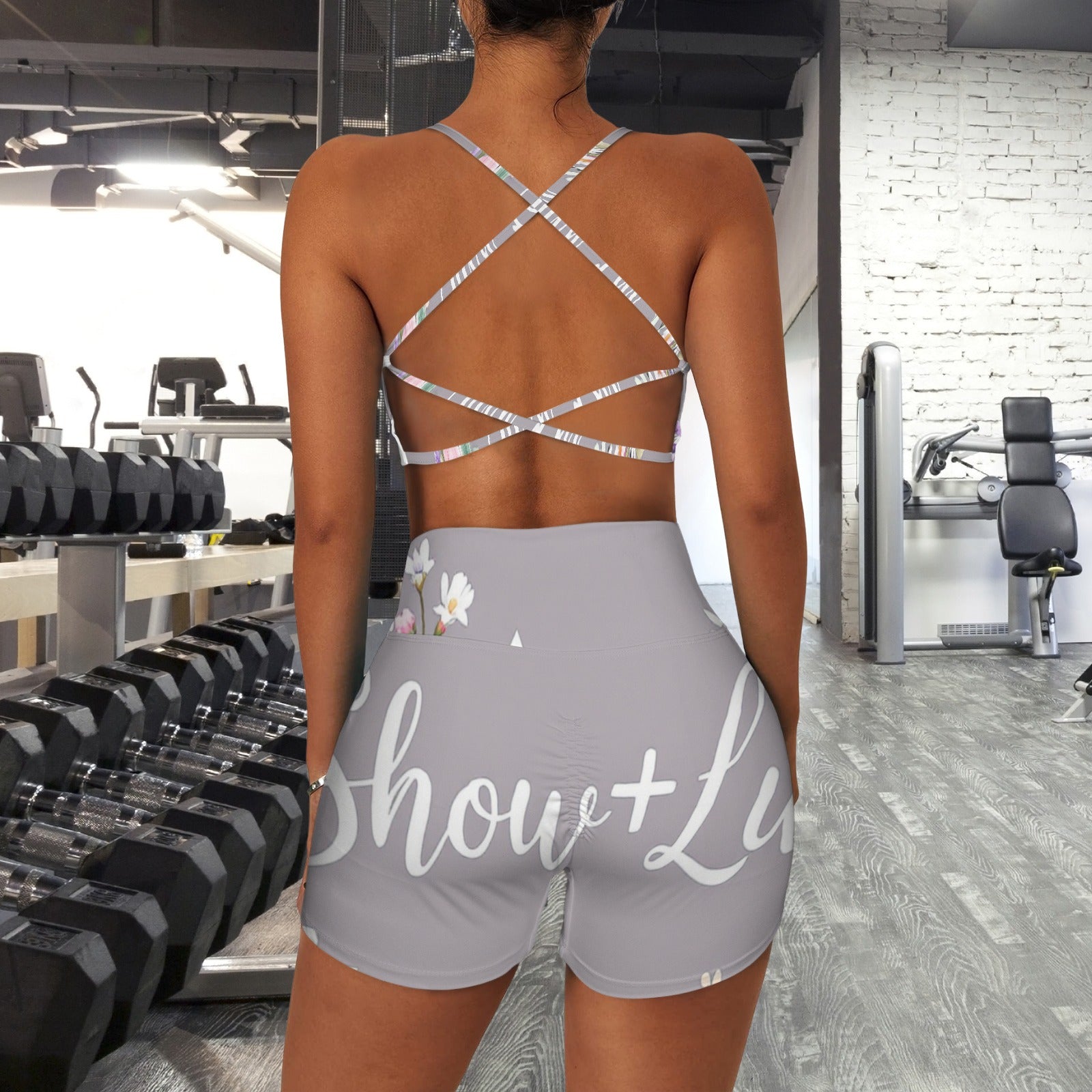 Show+Luv Floral Wreath