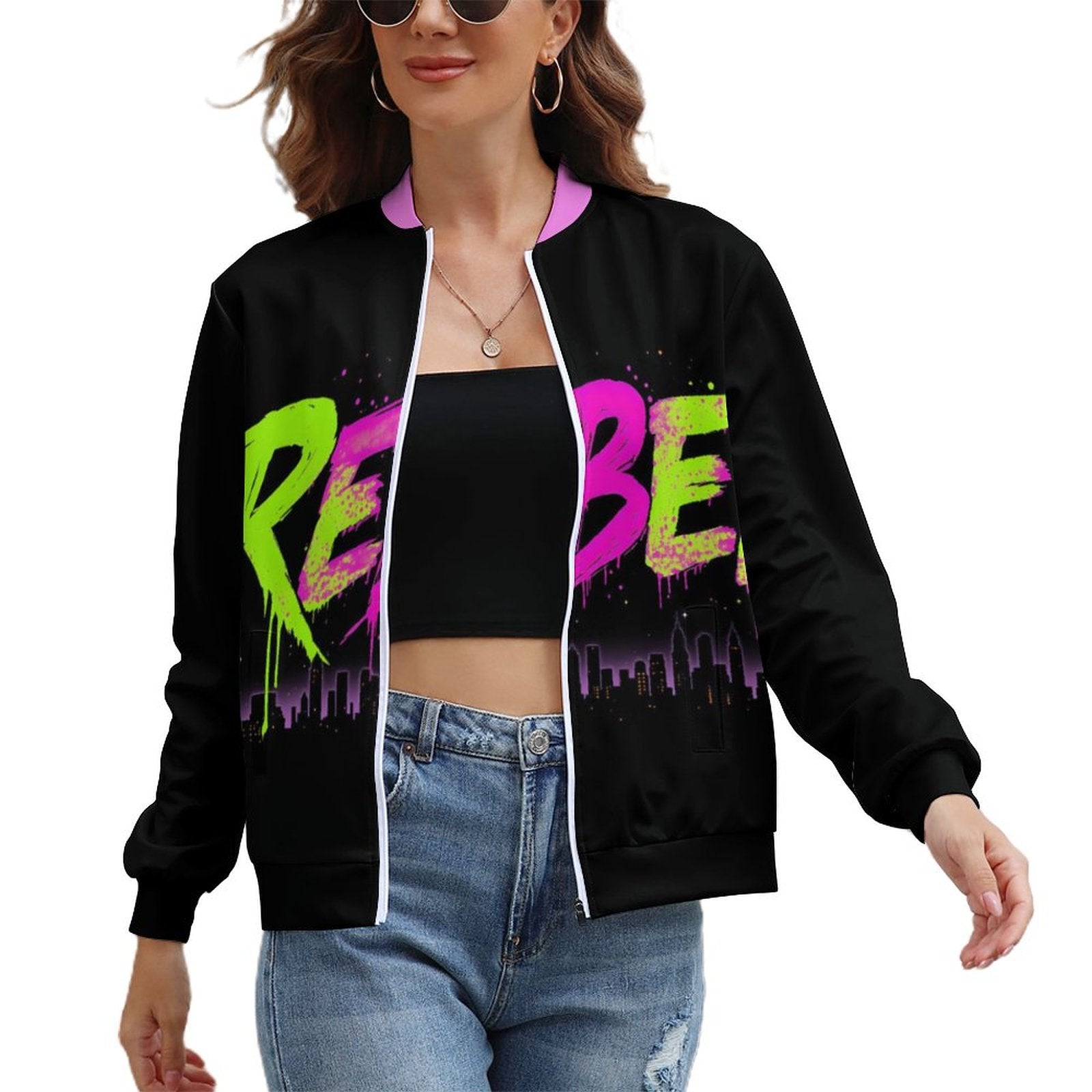 S+L REBEL Women's Zipper Jacket