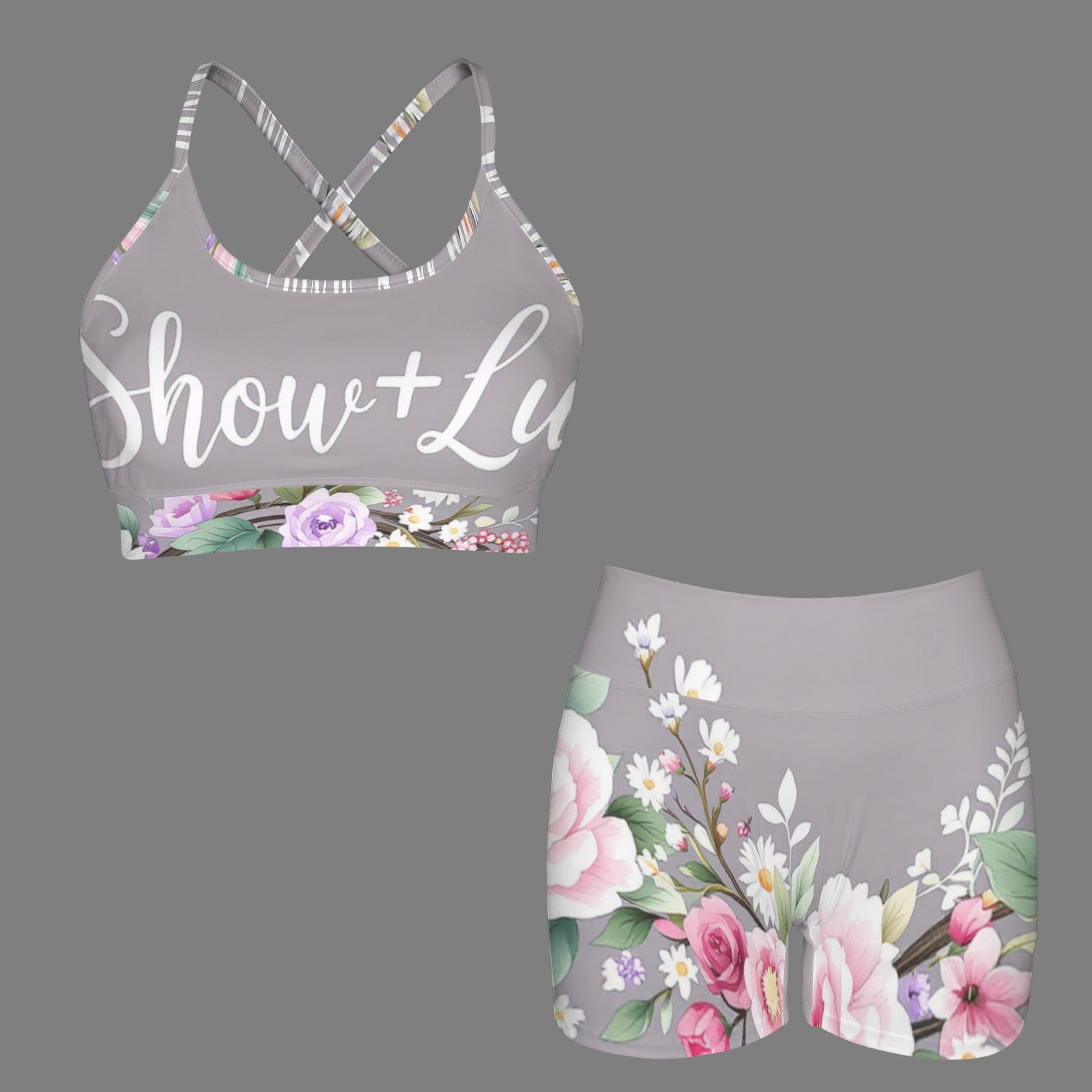 Show+Luv Floral Wreath