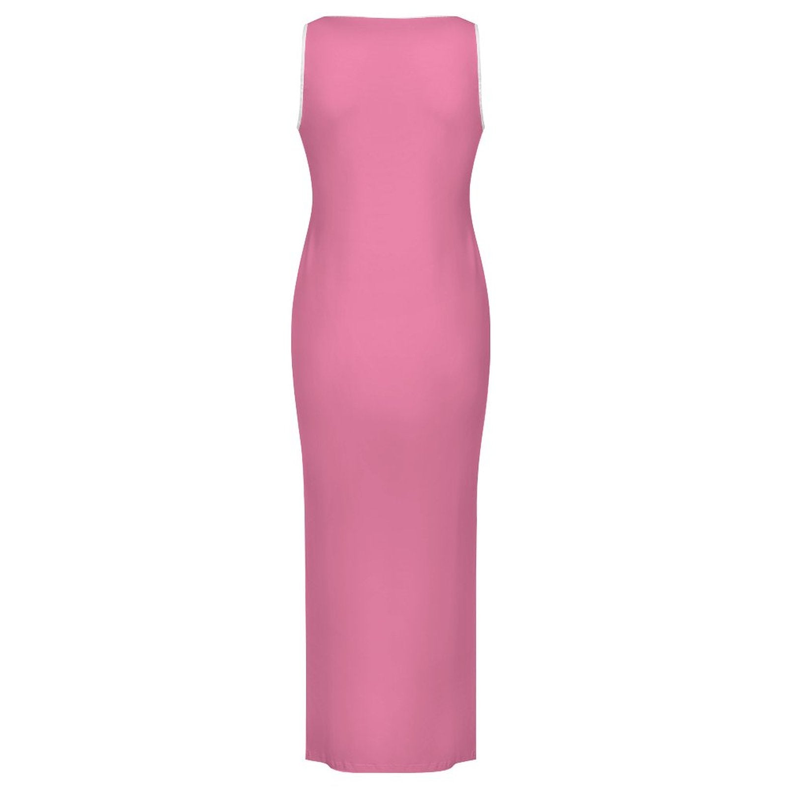 S+L "Floral Wreath" Slit Fitted Camisole Cheongsam