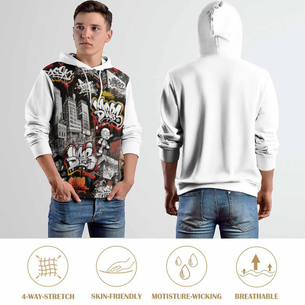 S+L "TAG CITY" 280gsm Hoodie with Double-layer Cap