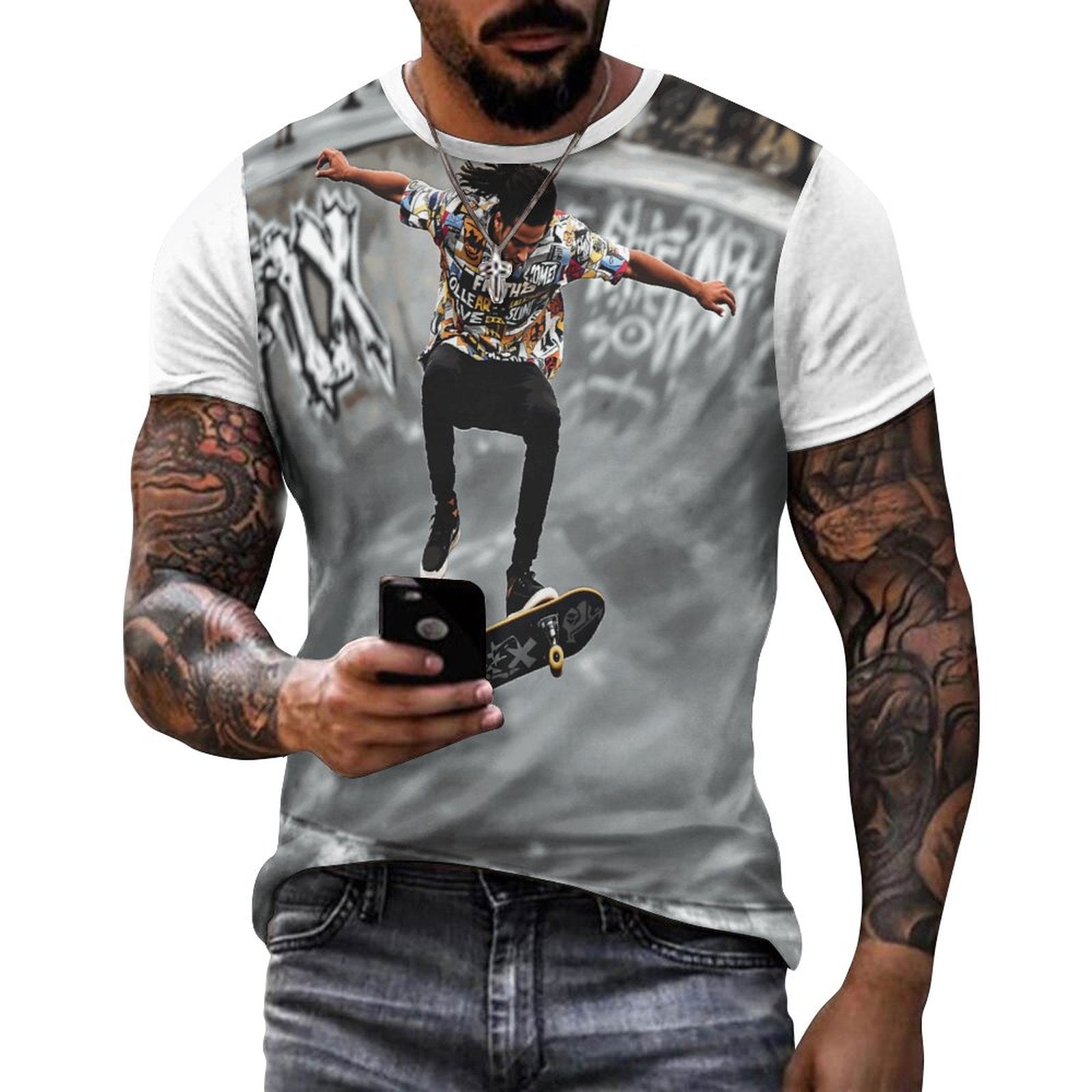 S+L "Streetstyle" Cotton Comfort Short-Sleeve T-Shirt