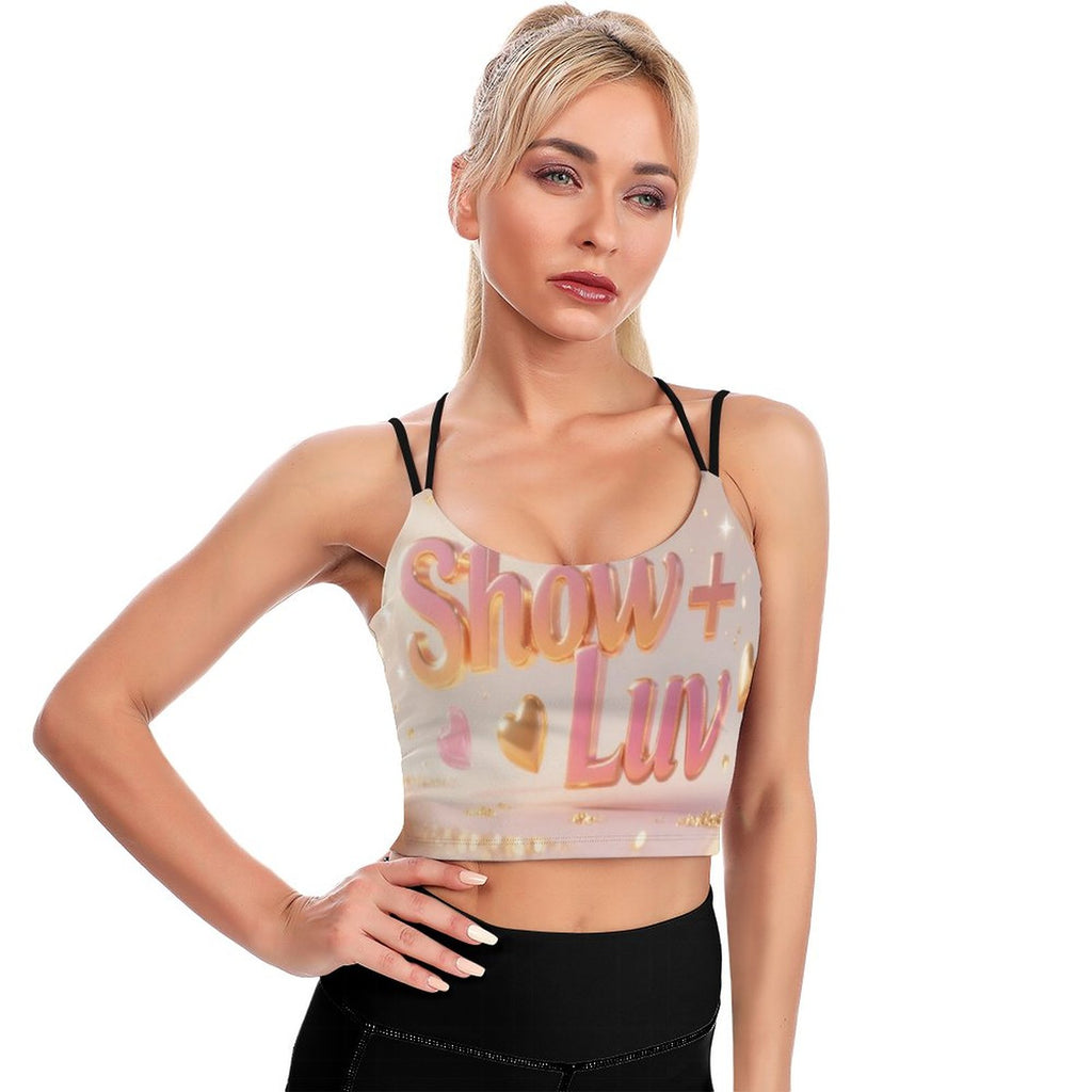 S+L Workout Crop Yoga Tank Top