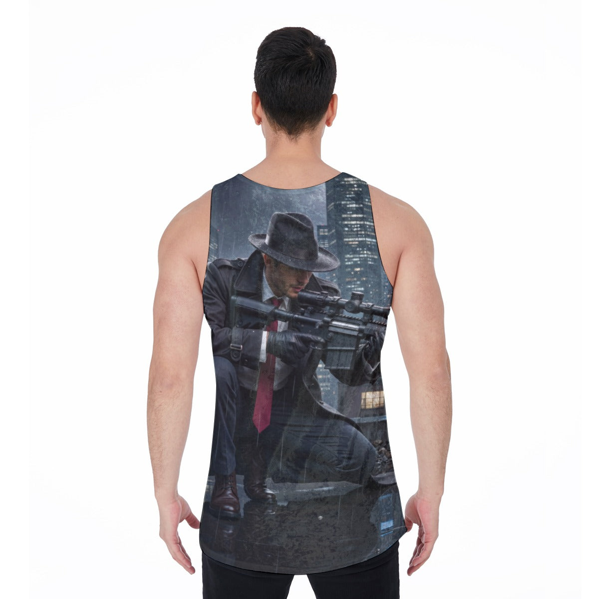 HITMAN INK Men's Tank Top | Velvet