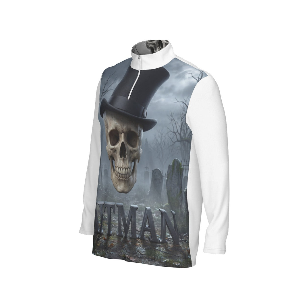 HITMAN ink. LTD. Men's Sports Collar Jersey Long Sleeve interlock