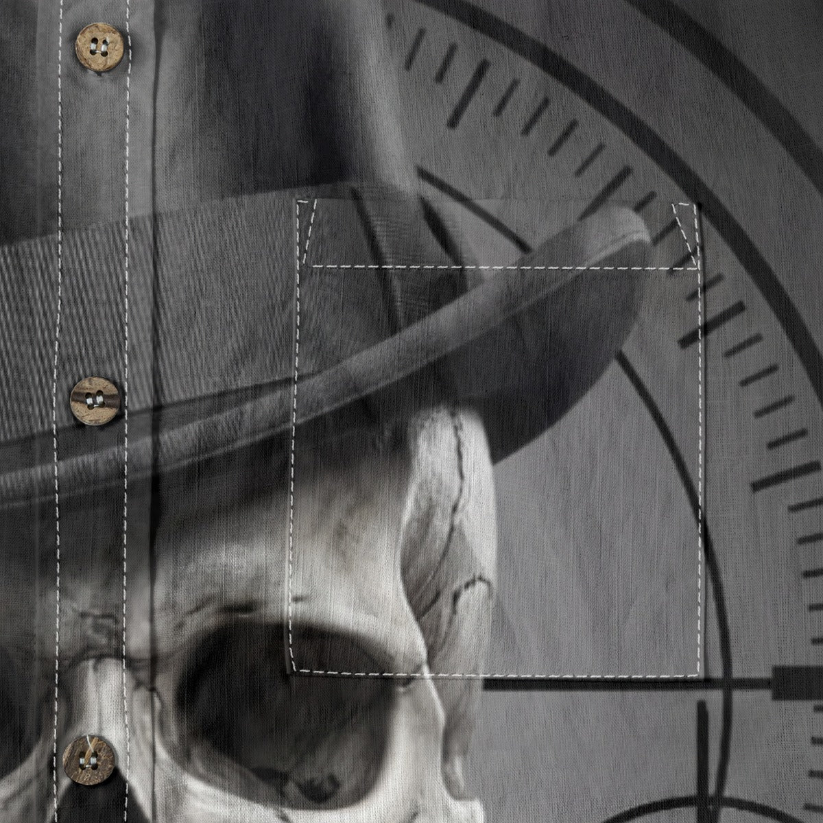 HITMAN ink. Ltd. 25 Men's Casual Lapel Long Sleeve Shirt