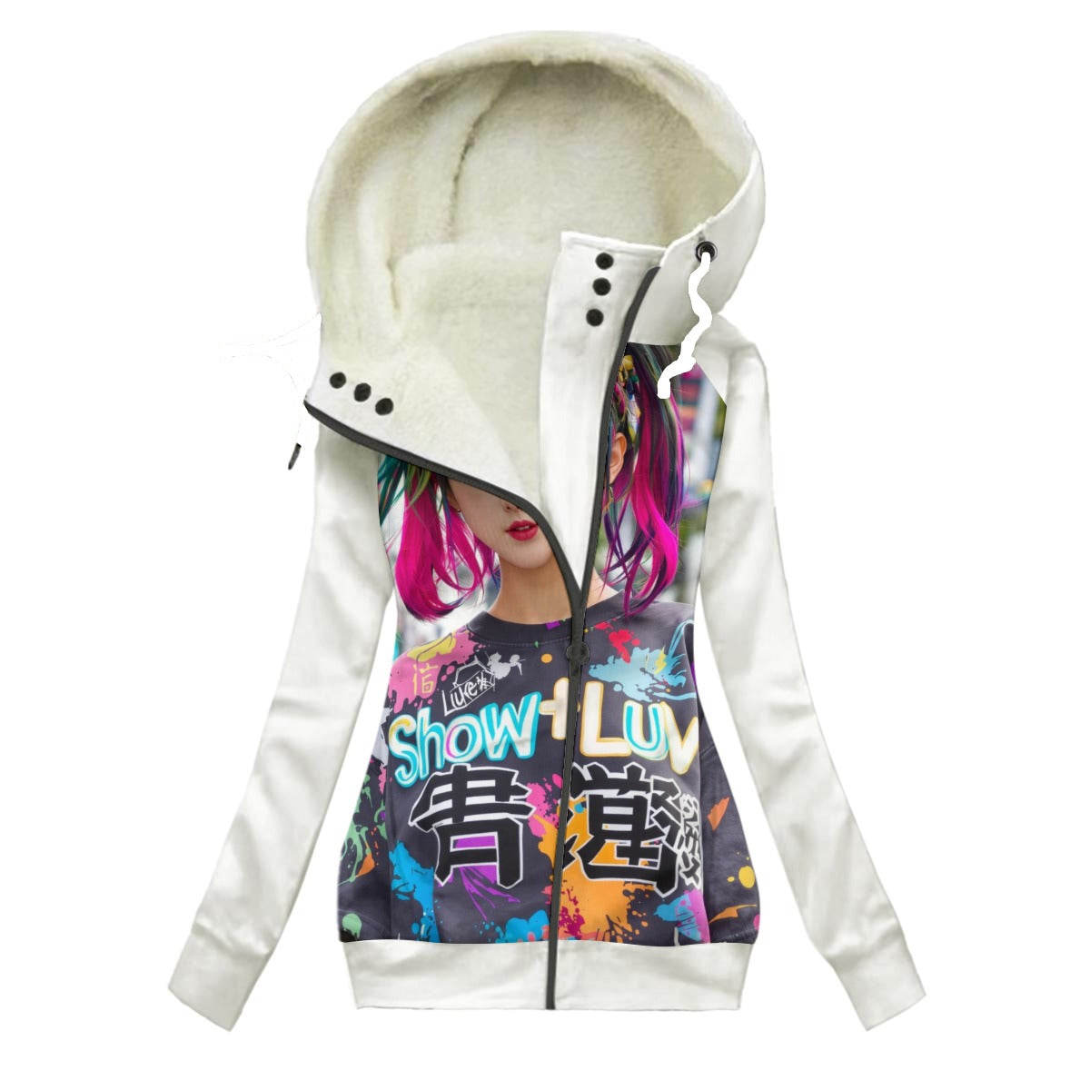 S+L "ASIA" Women's Long Jacket With Fleece Lining