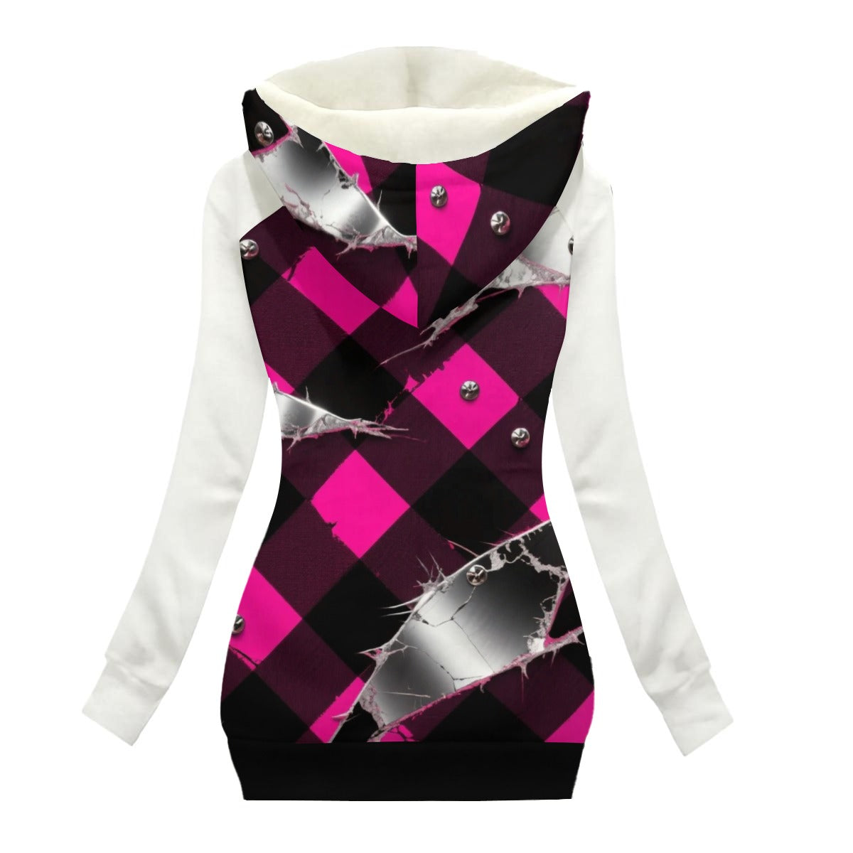 S+L "REBEL" Women's Long Jacket With Fleece Lining