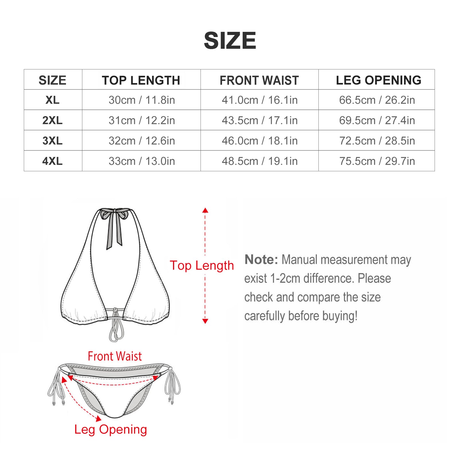 S+L Plus Size Women‘s Halter Bikini Set