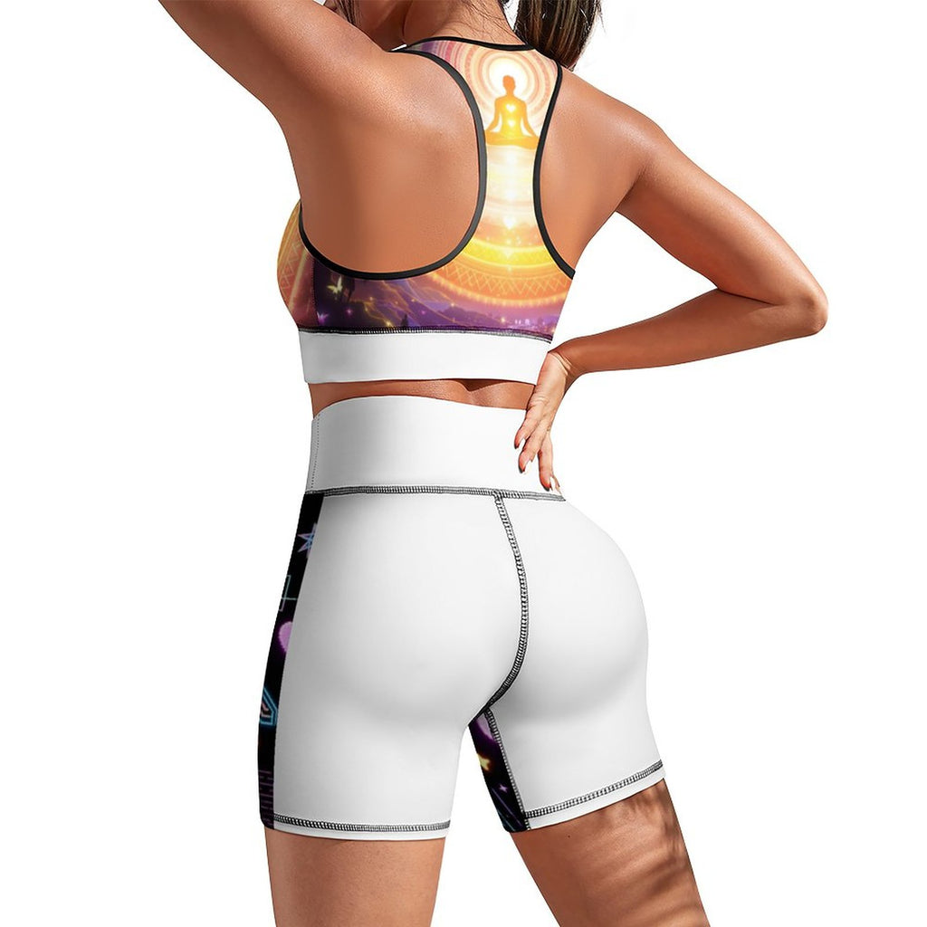 S+L Heart Chakra Workout Yoga Set