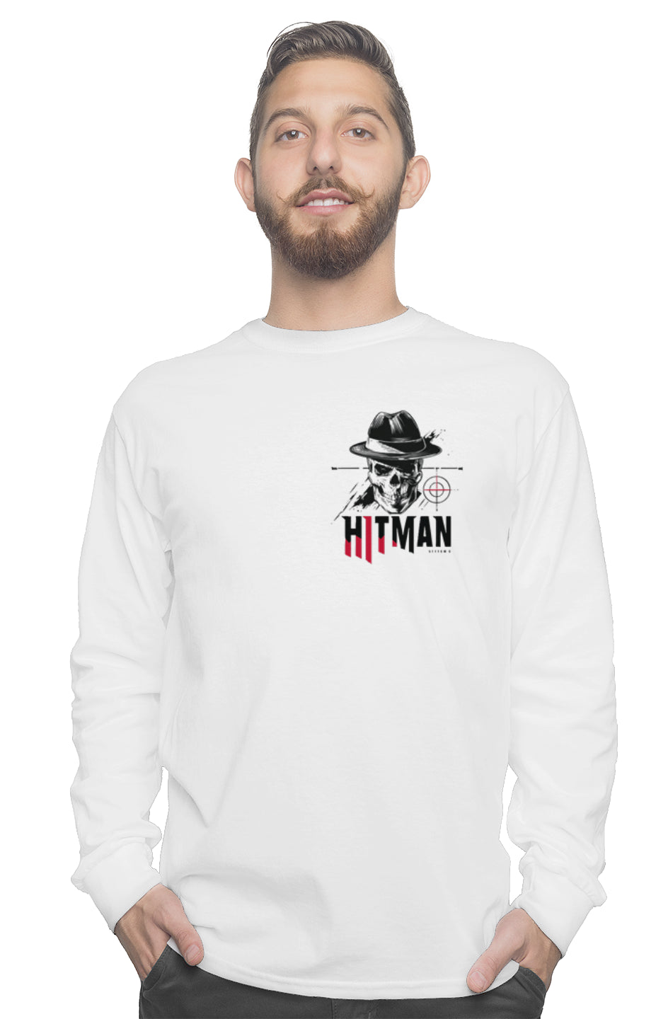 gildan long sleeve tee