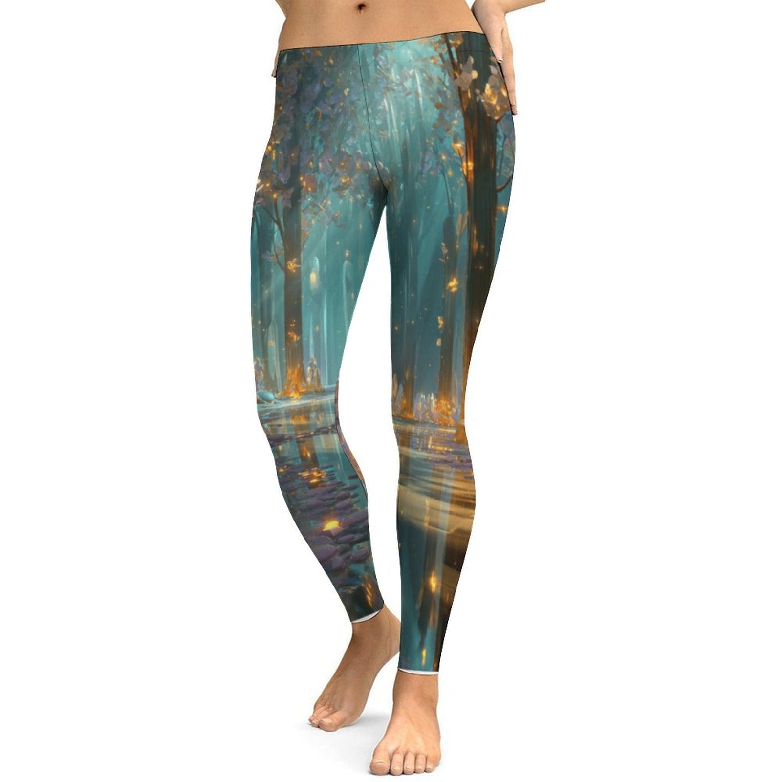 S+L Crystal Forest Yoga Pants for Women