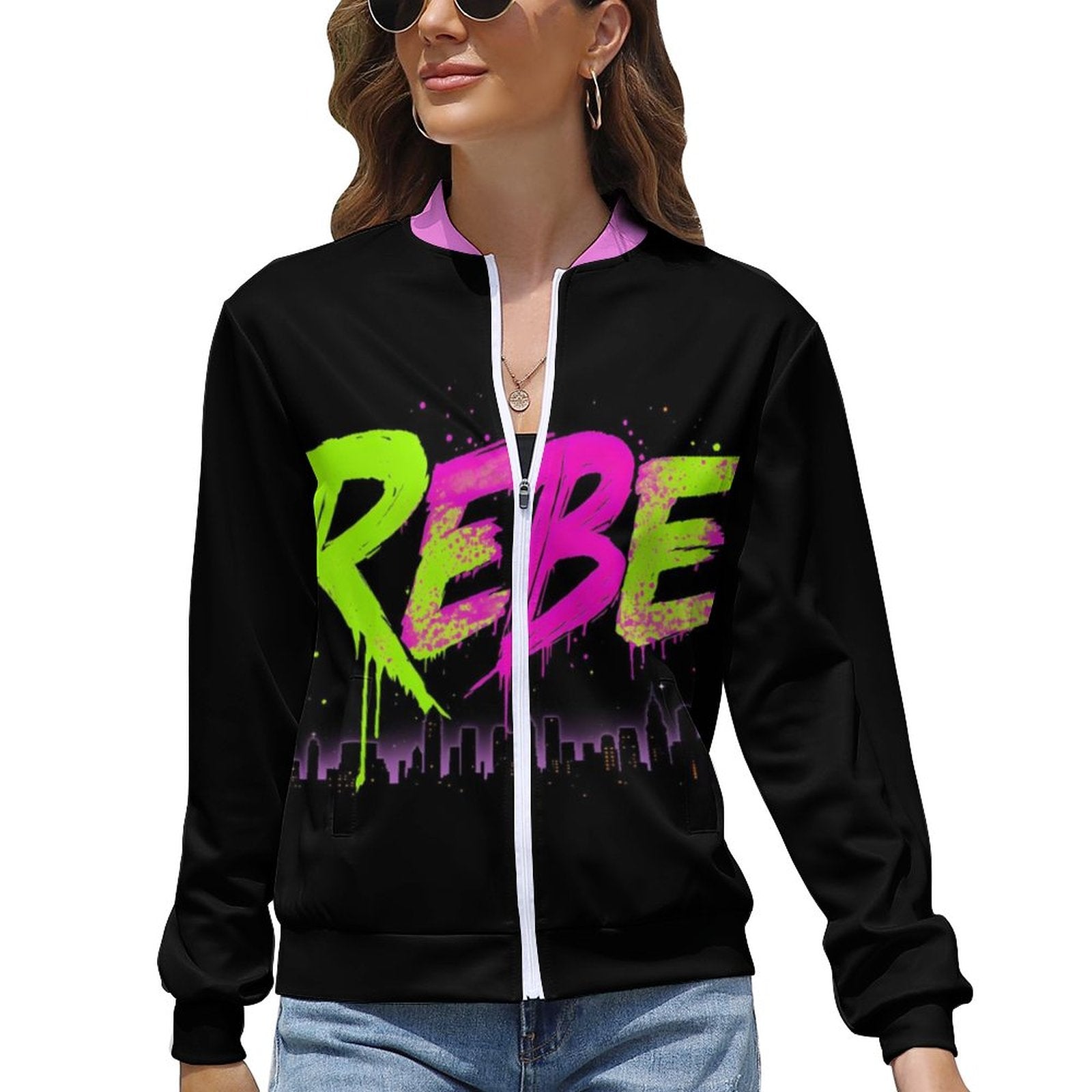 S+L REBEL Women's Zipper Jacket