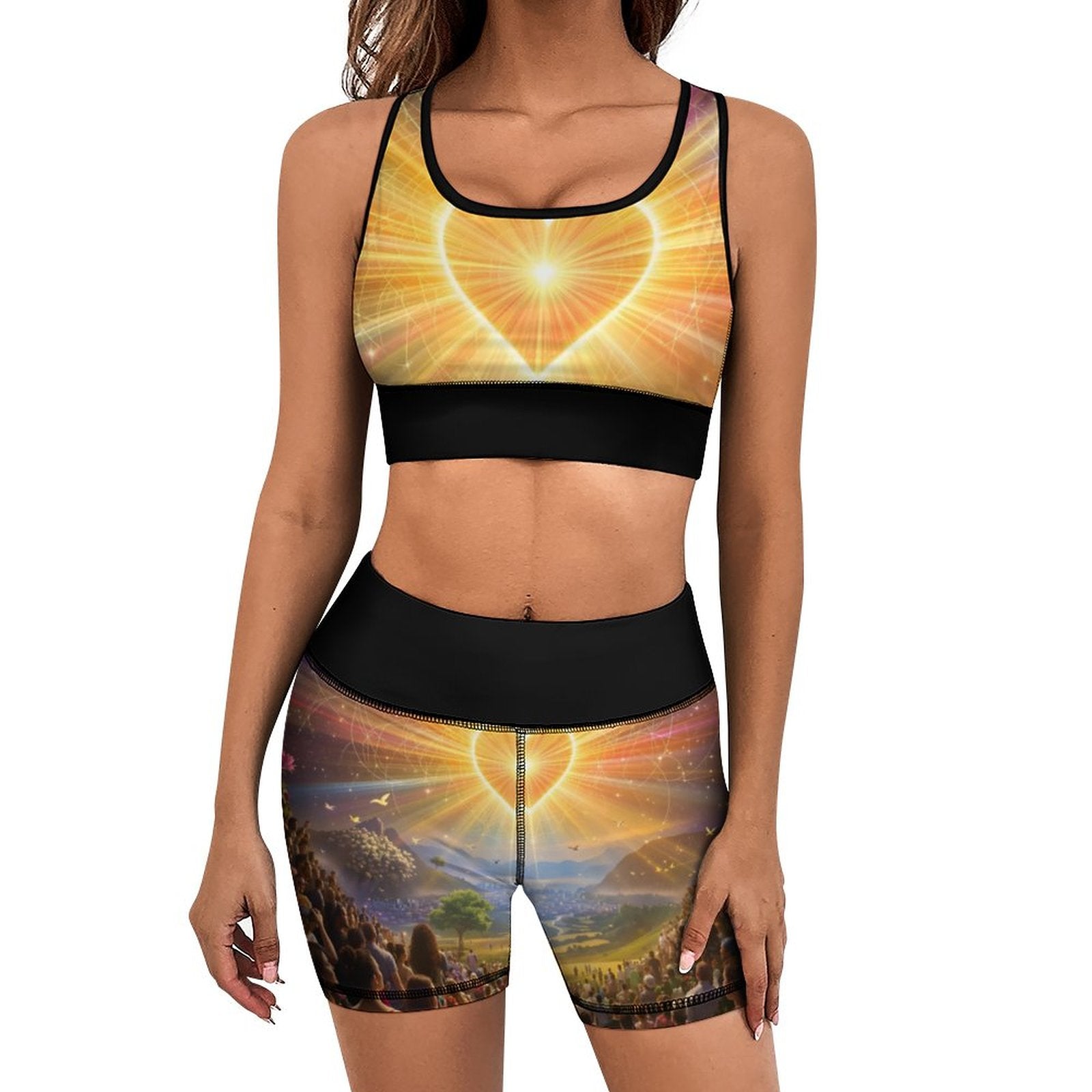 S+L Love & Positivity Workout Yoga Set