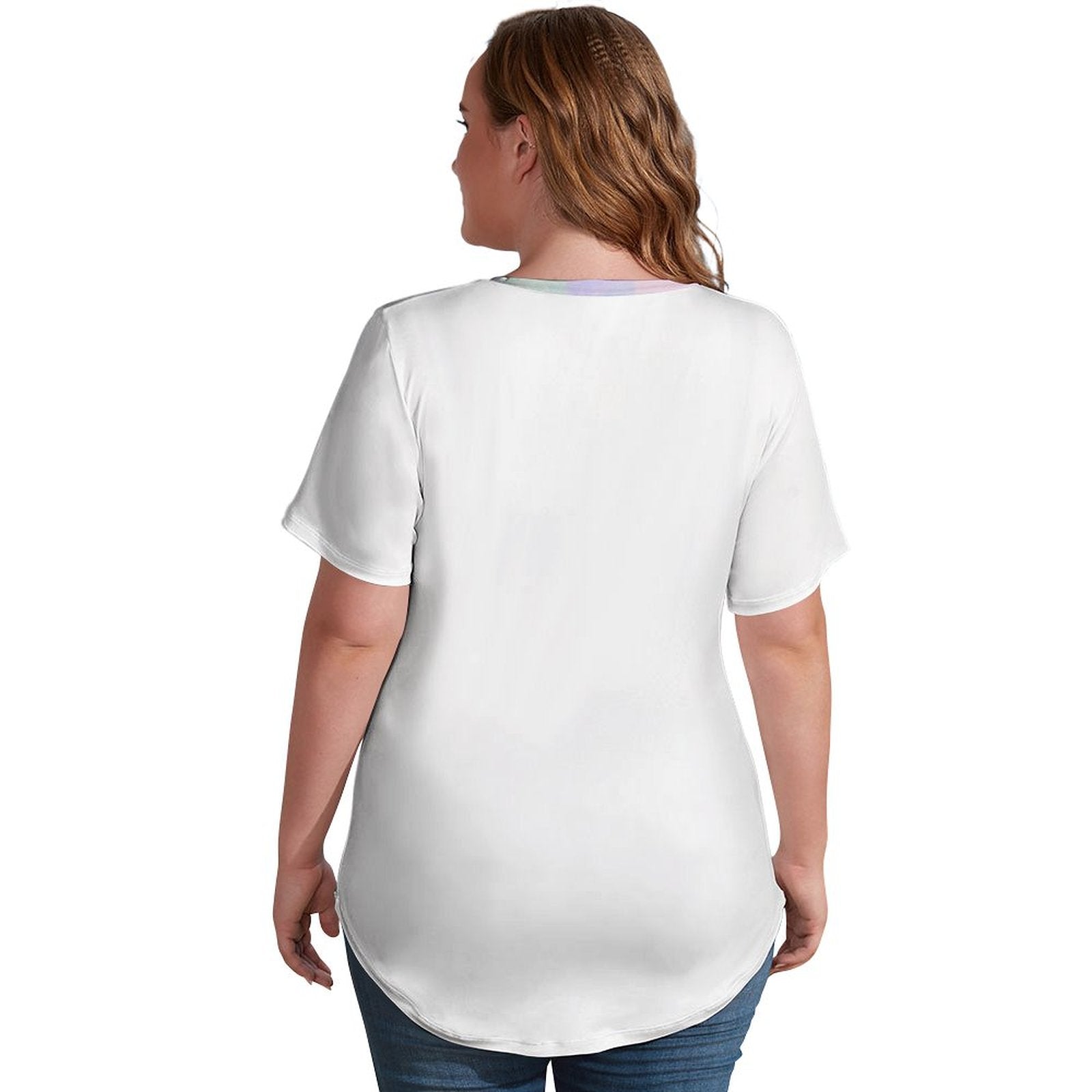 S+L Faux Cotton Custom Short Sleeve T-Shirt Printed Tee