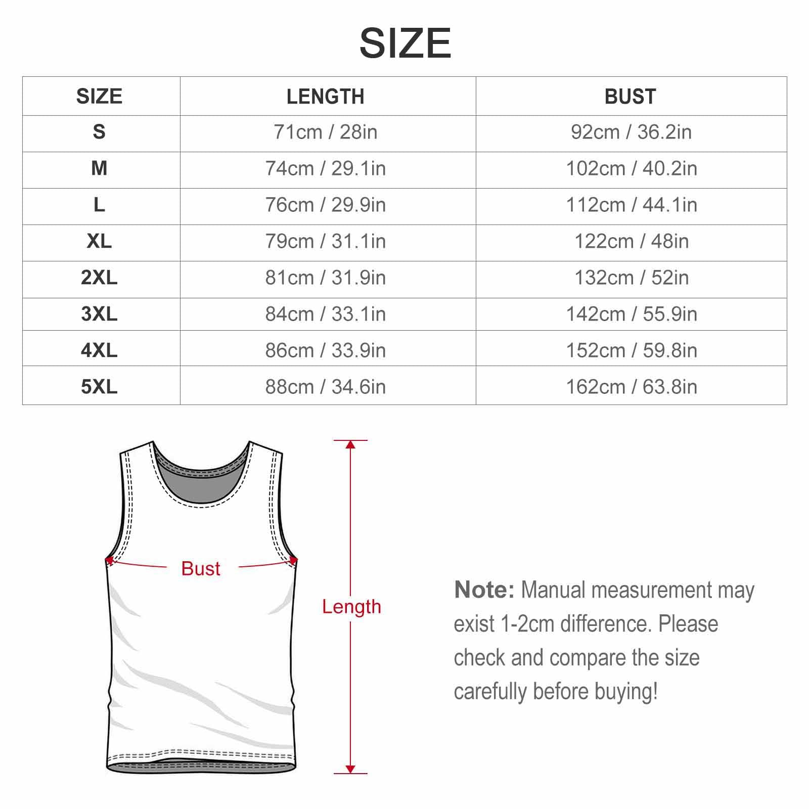 HITMAN INK "Anime" Men's Cotton Tank Top