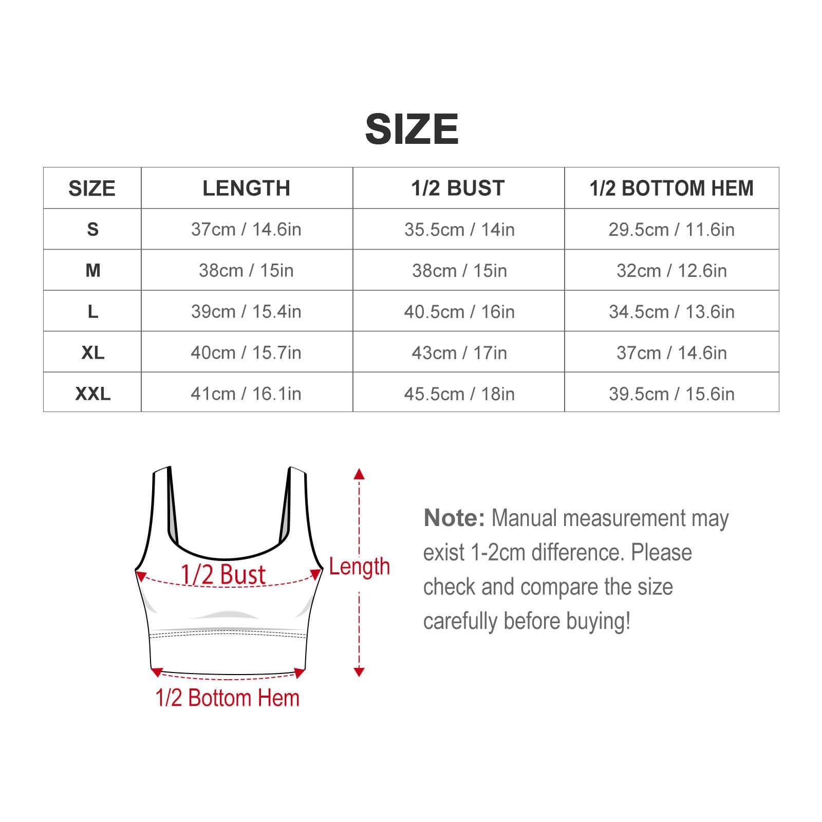 S+L REBEL Sleeveless Crop Top