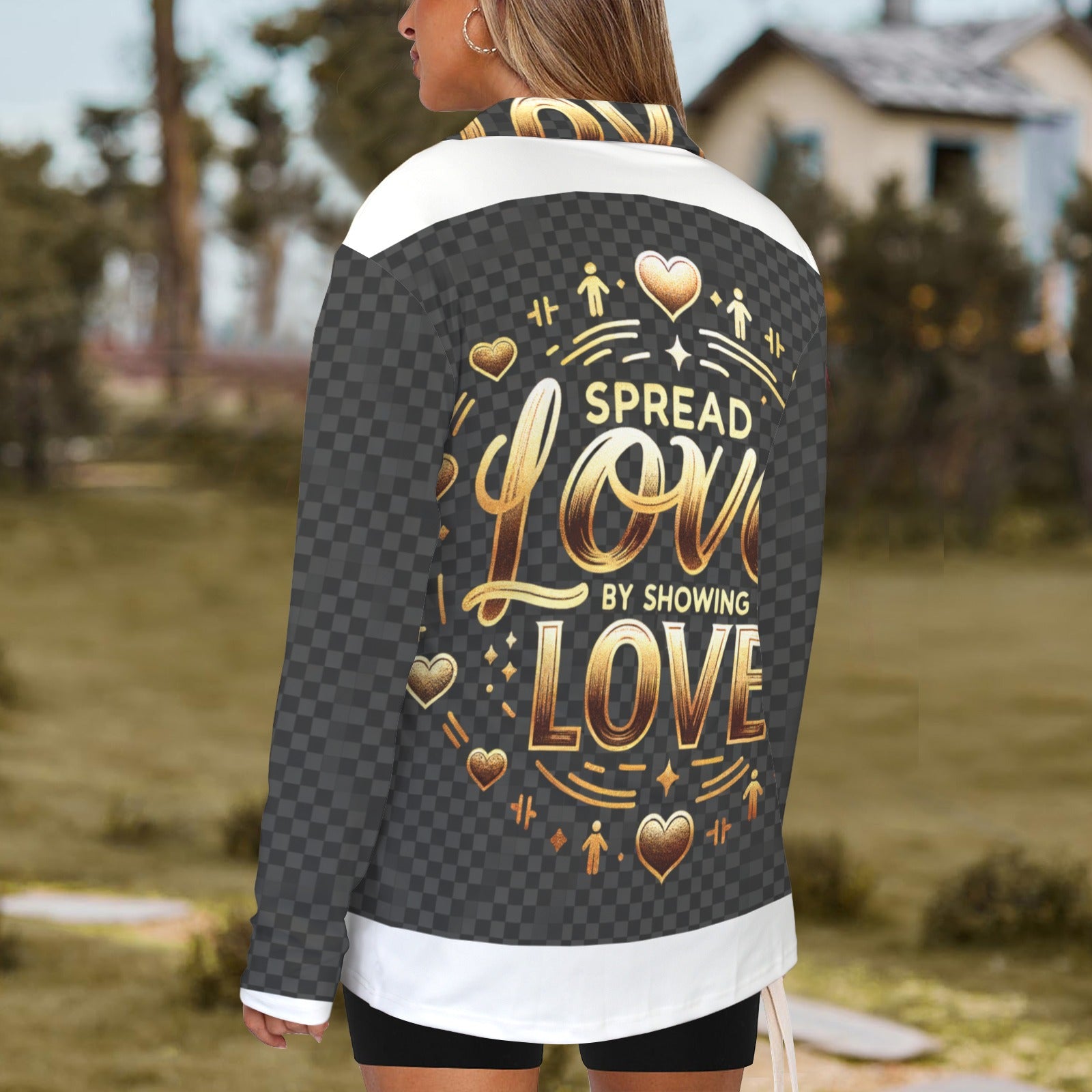 Spread Love Black & Gold