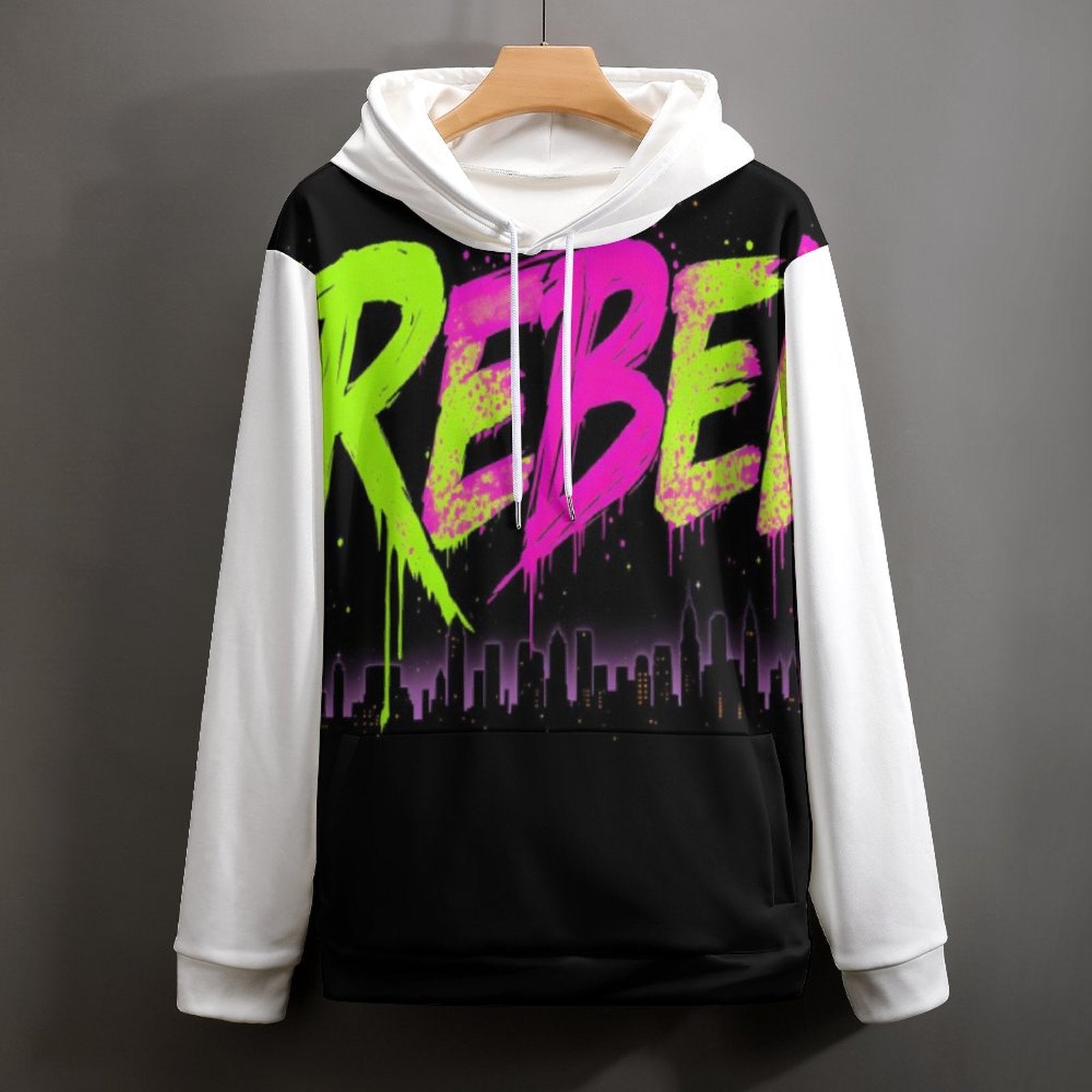 S+L REBEL Custom Hoodies-Double-Layer Cap Women's Hoodies