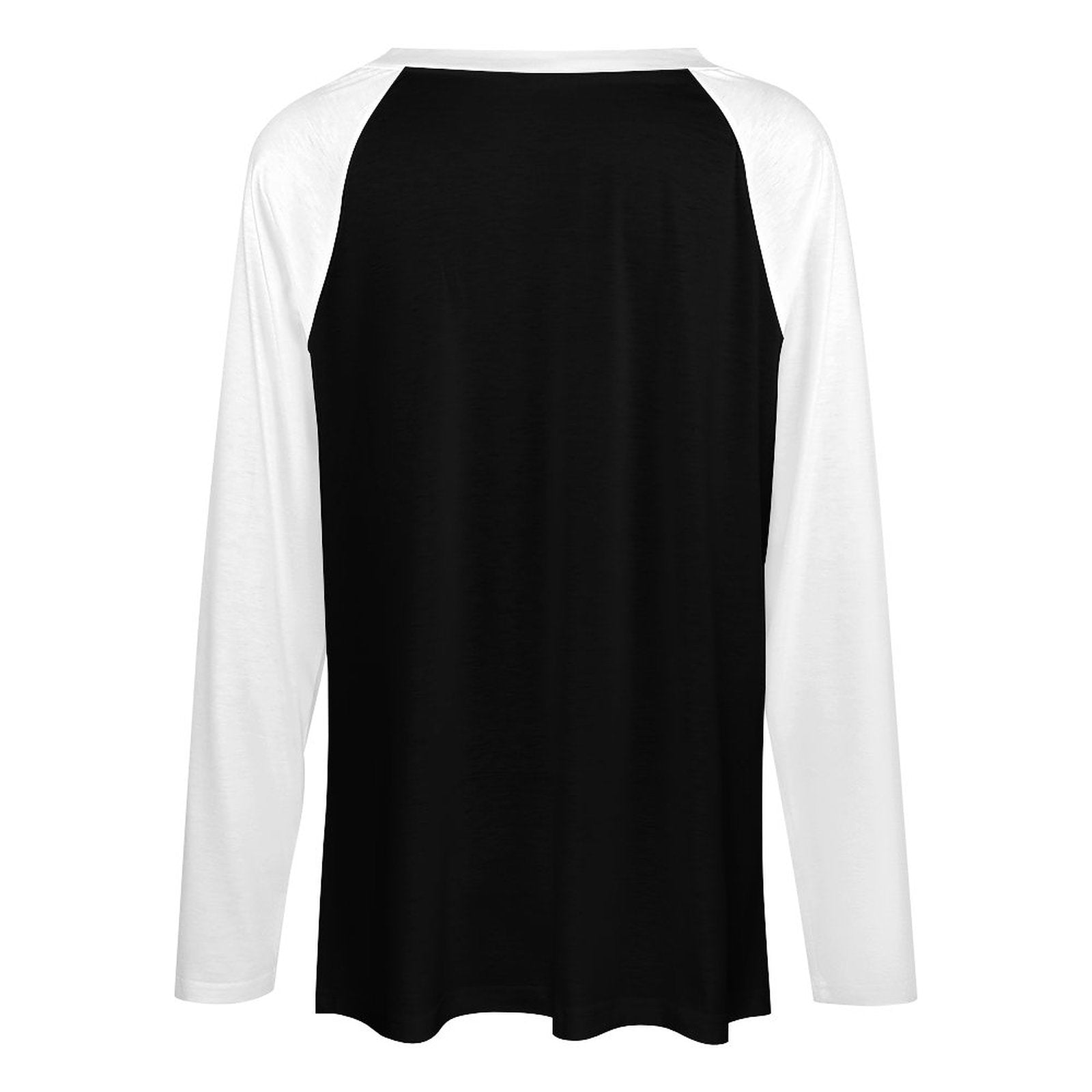 S+L REBEL V-neck Loose Long Sleeve T-shirt TLREV2