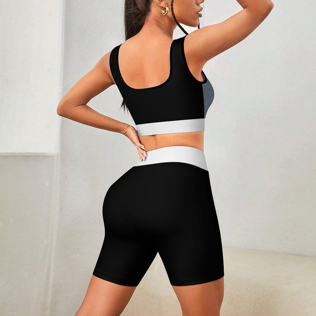 Custom Printed Yoga Workout Outfits YJ052