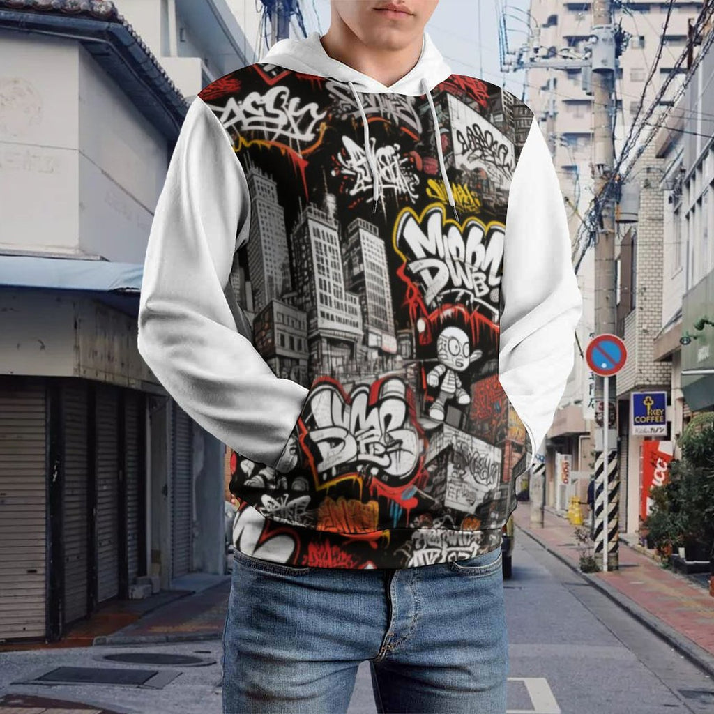 S+L "TAG CITY" 280gsm Hoodie with Double-layer Cap