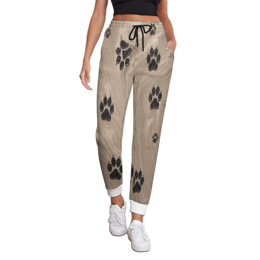 S+L Cheetah Women's Jogger Sweatpants