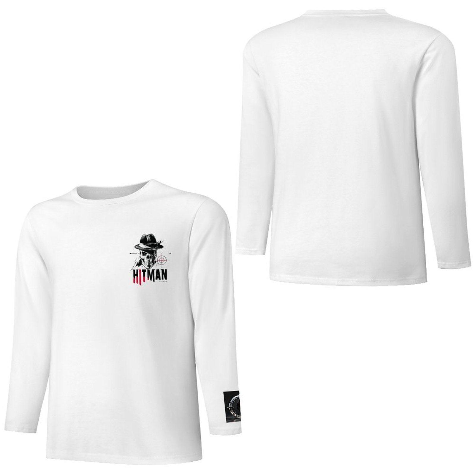 HITMAN INK "X" Cotton Men's Long Sleeve T-shirt