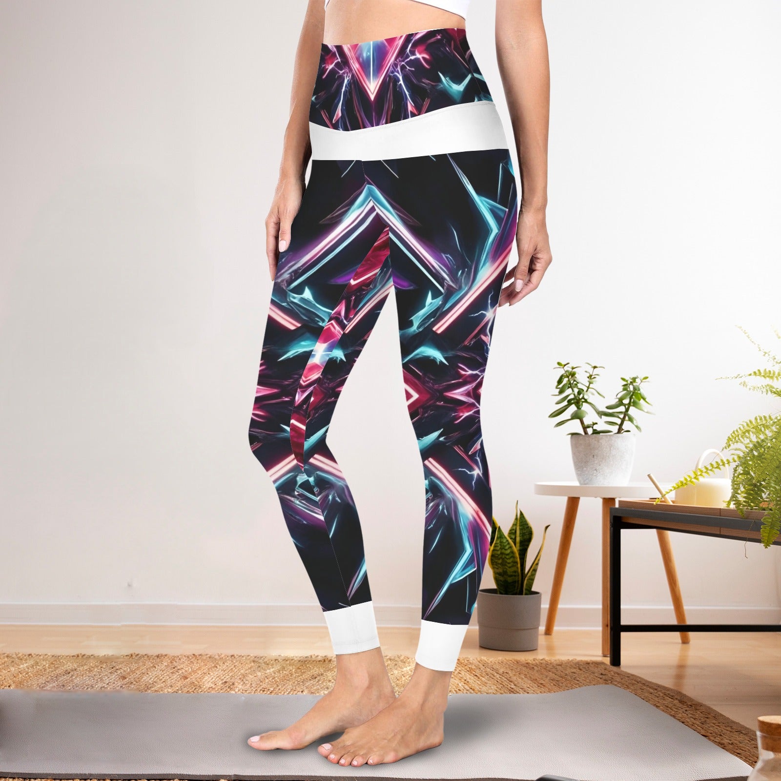 Electrified Tummy Control Yoga Pants