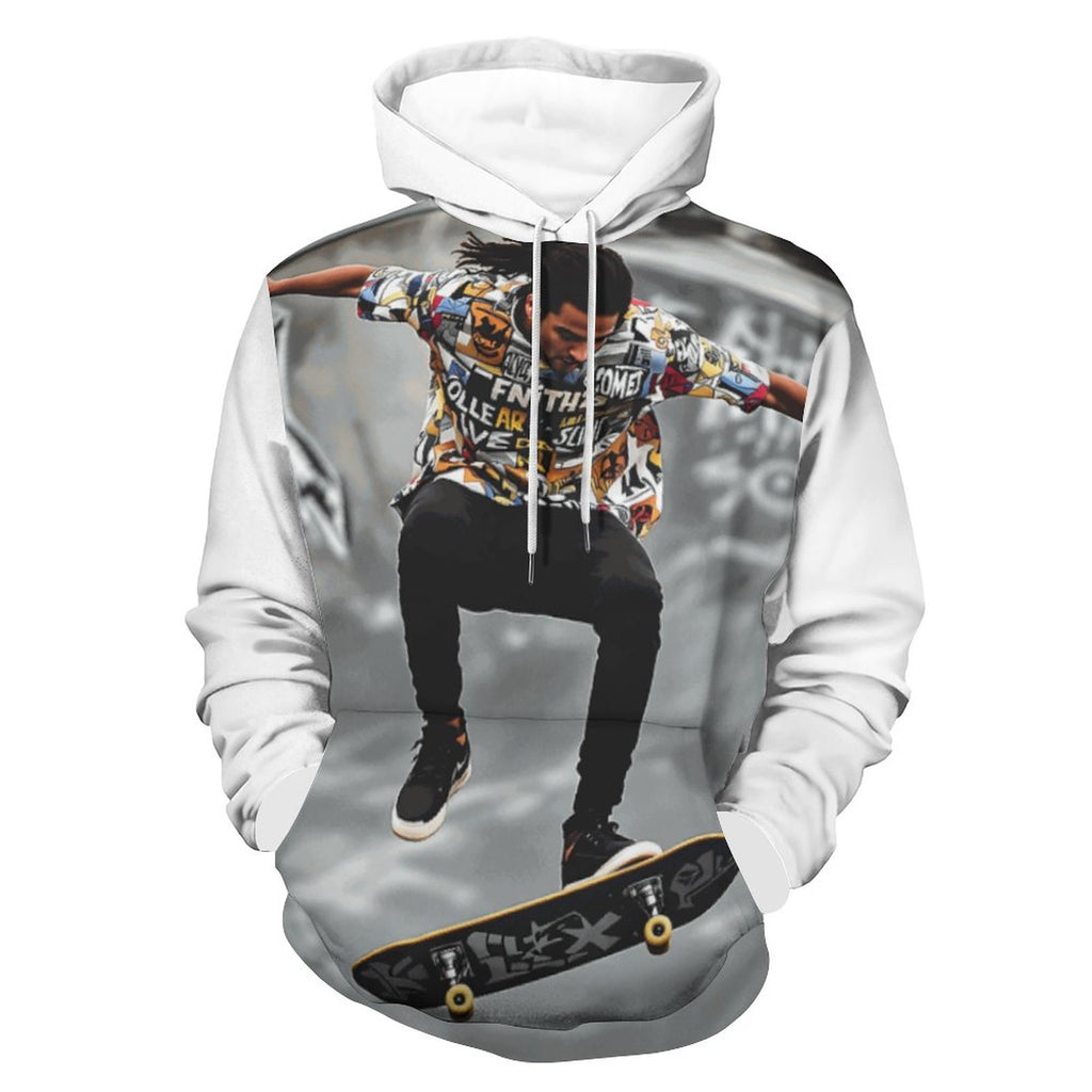 S+L Men's Street Hoodie with Double-layer Cap