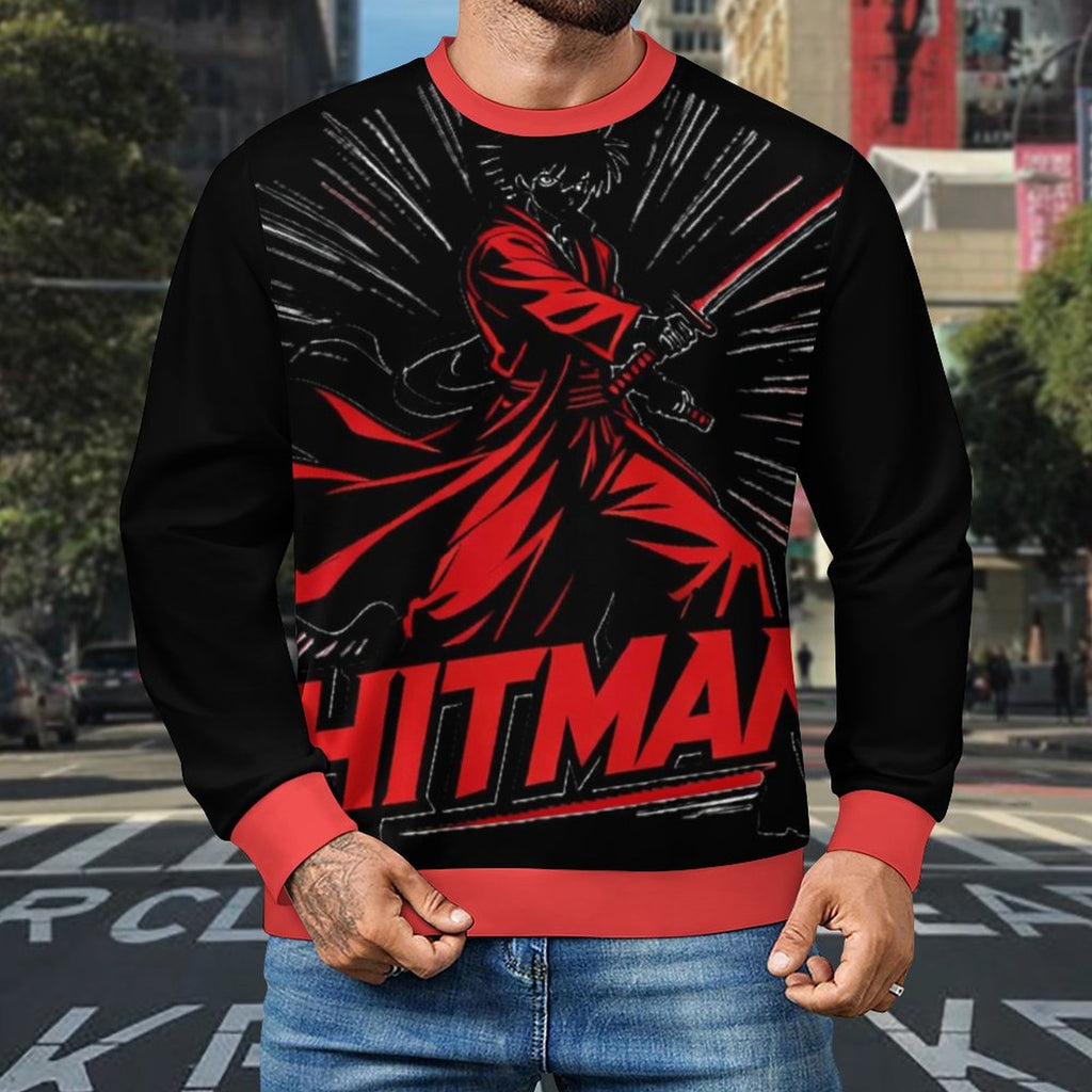 HITMAN INK "NINJA" Crew Neck Men's Sweatshirt