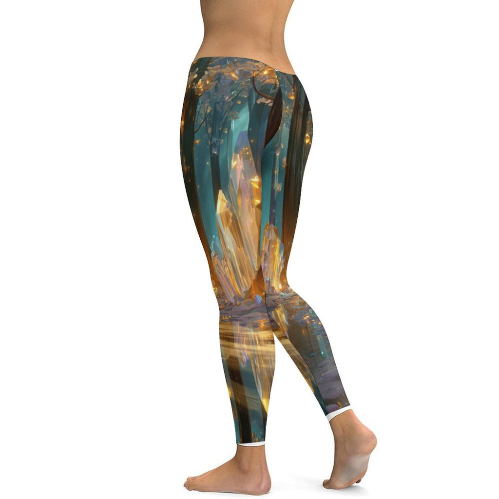 S+L Crystal Forest Yoga Pants for Women