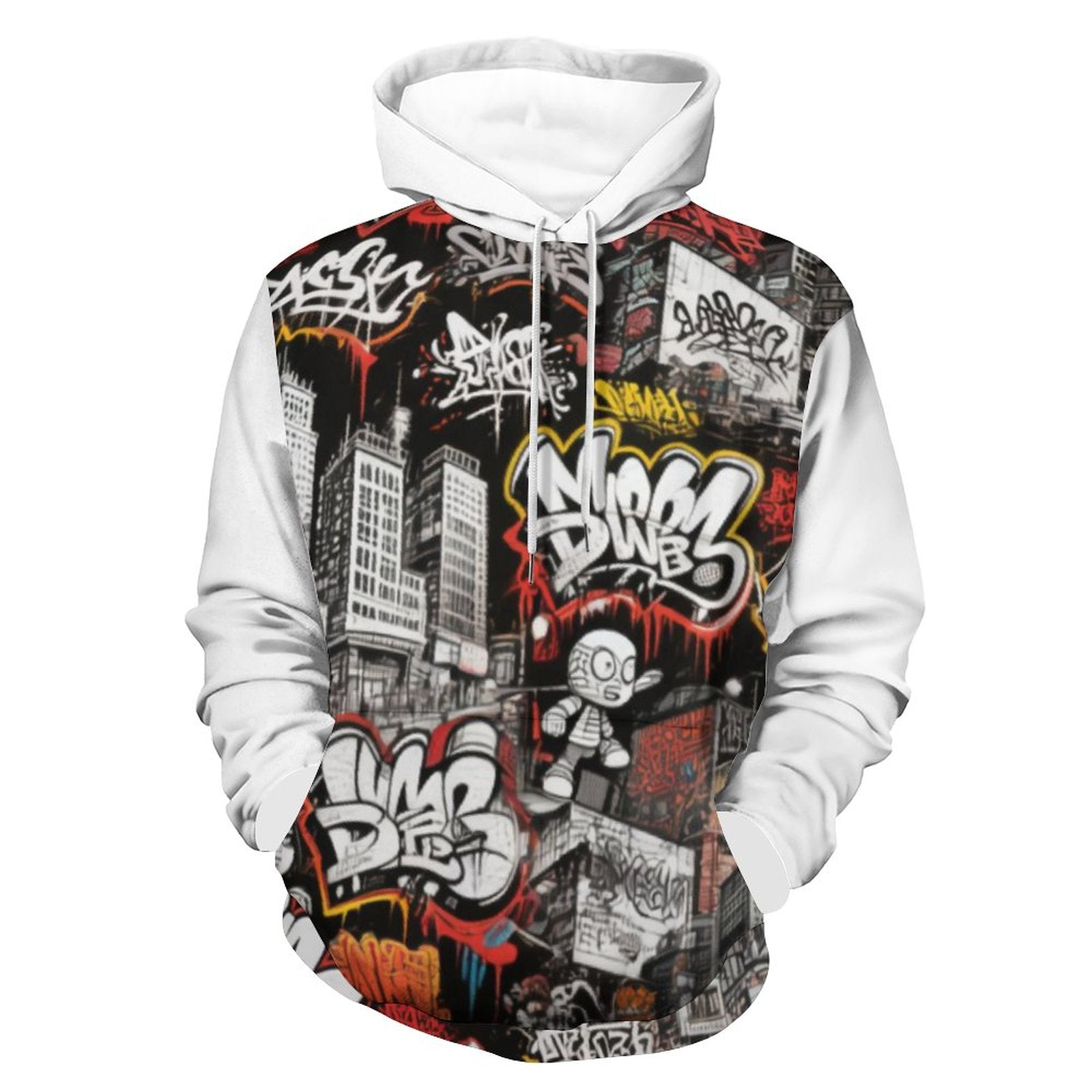 S+L "TAG CITY" 280gsm Hoodie with Double-layer Cap