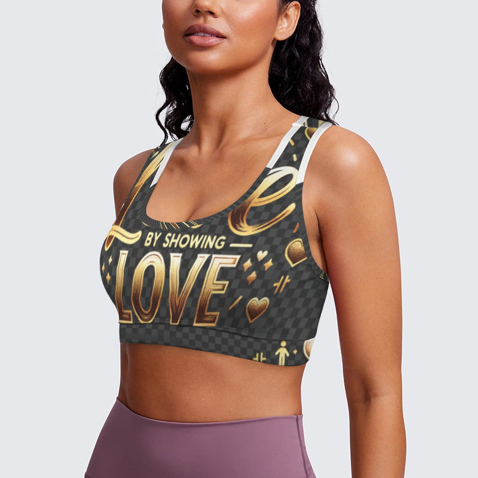 Spread Love Black & Gold