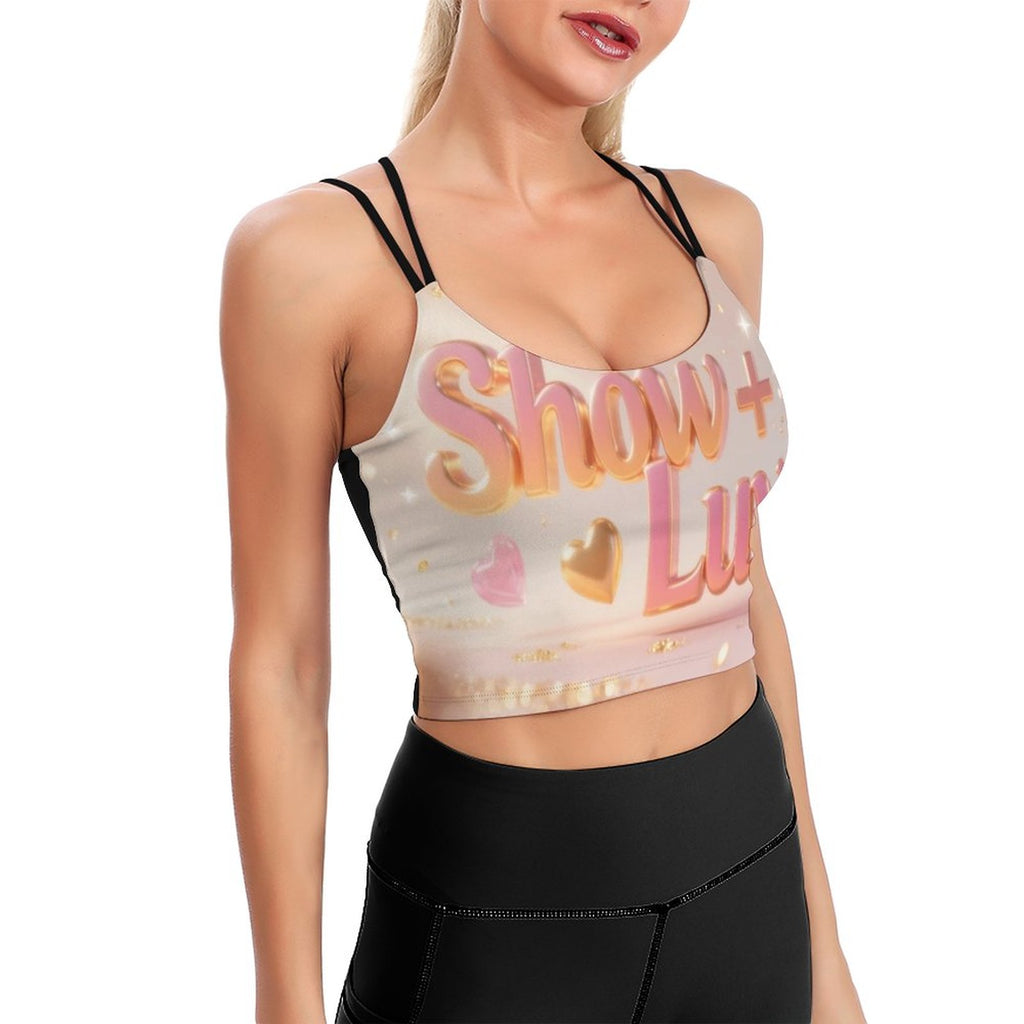 S+L Workout Crop Yoga Tank Top
