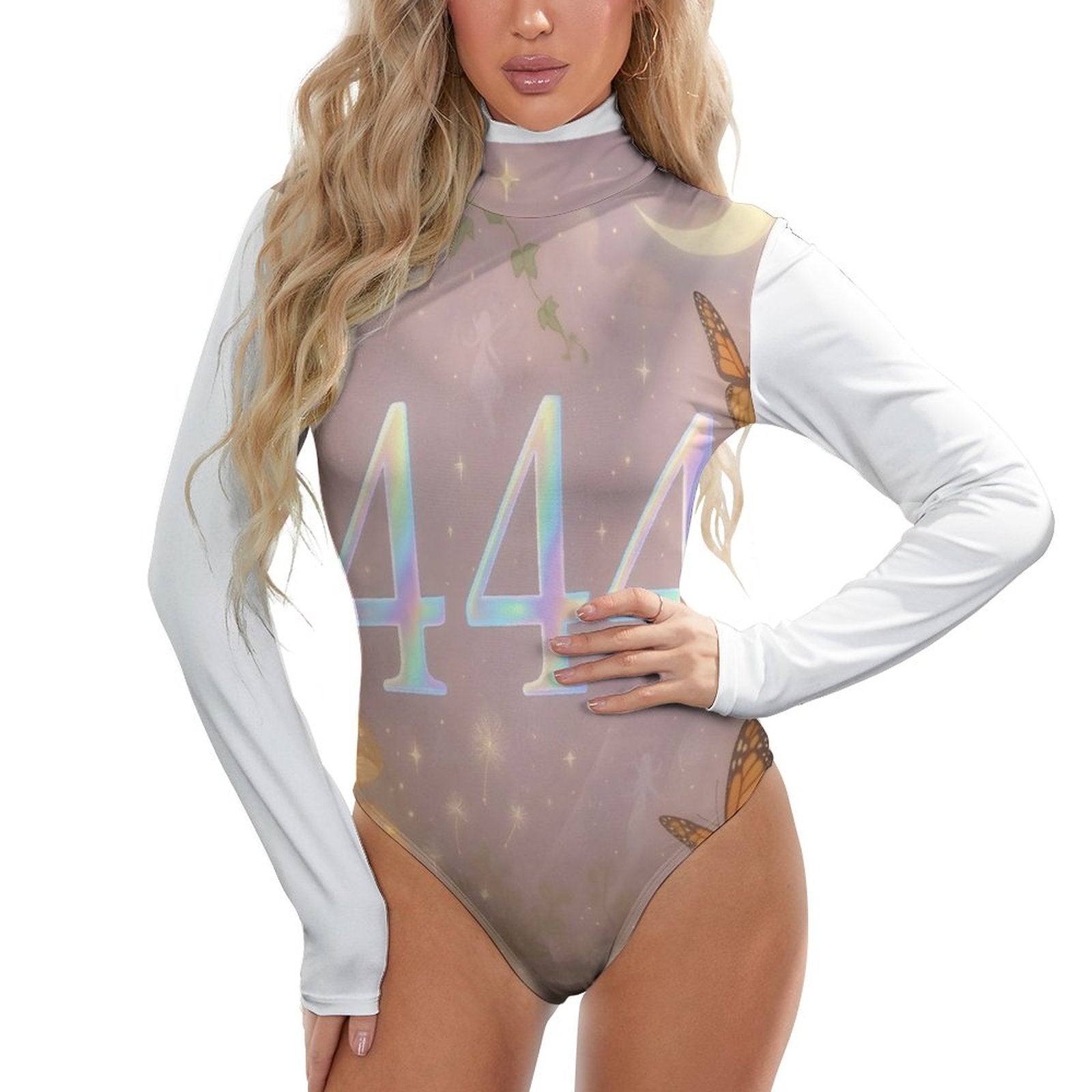 S+L 444 High-collar Long-sleeve Bodysuit