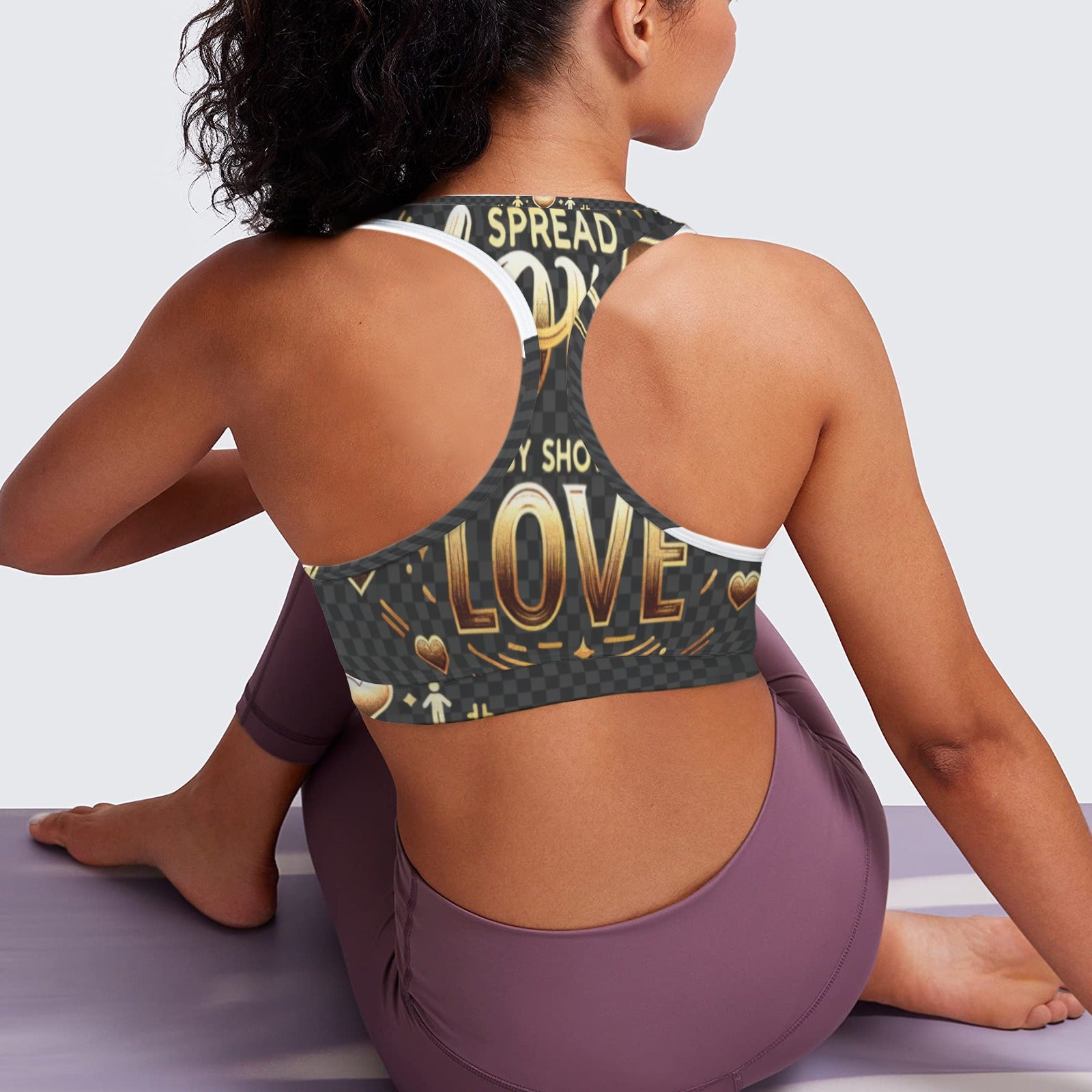 Spread Love Black & Gold