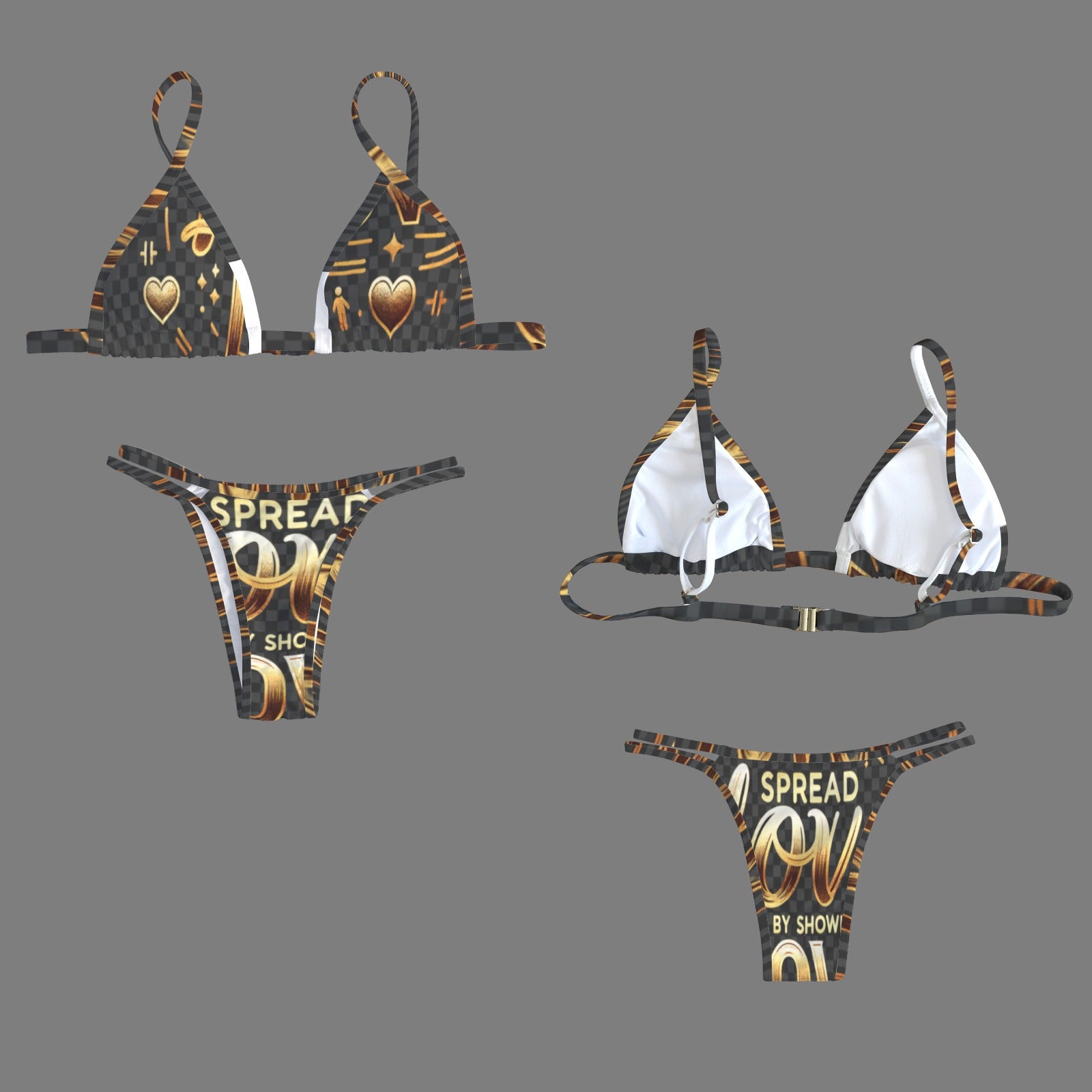 Spread Love Black & Gold