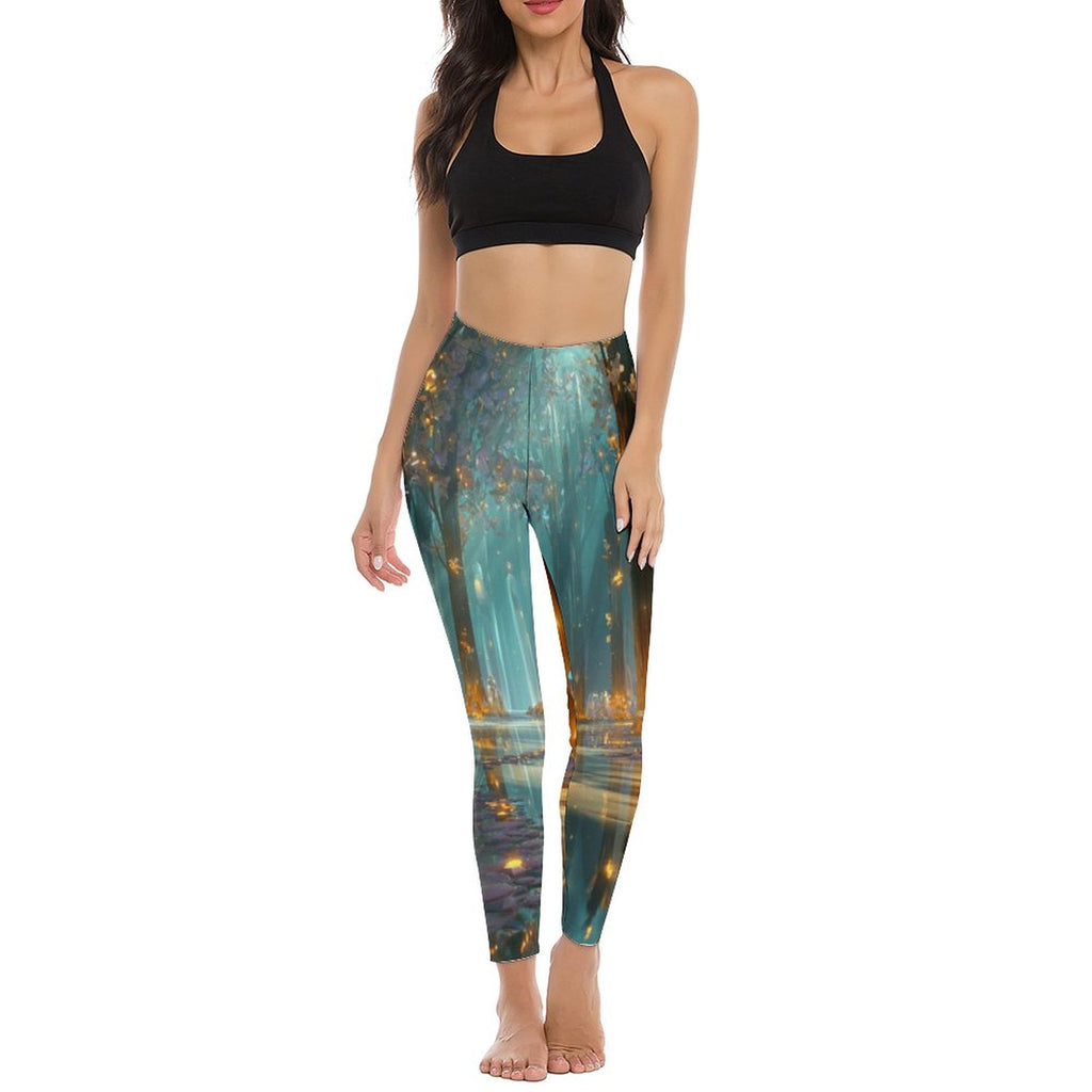 S+L Crystal Forest Yoga Pants for Women