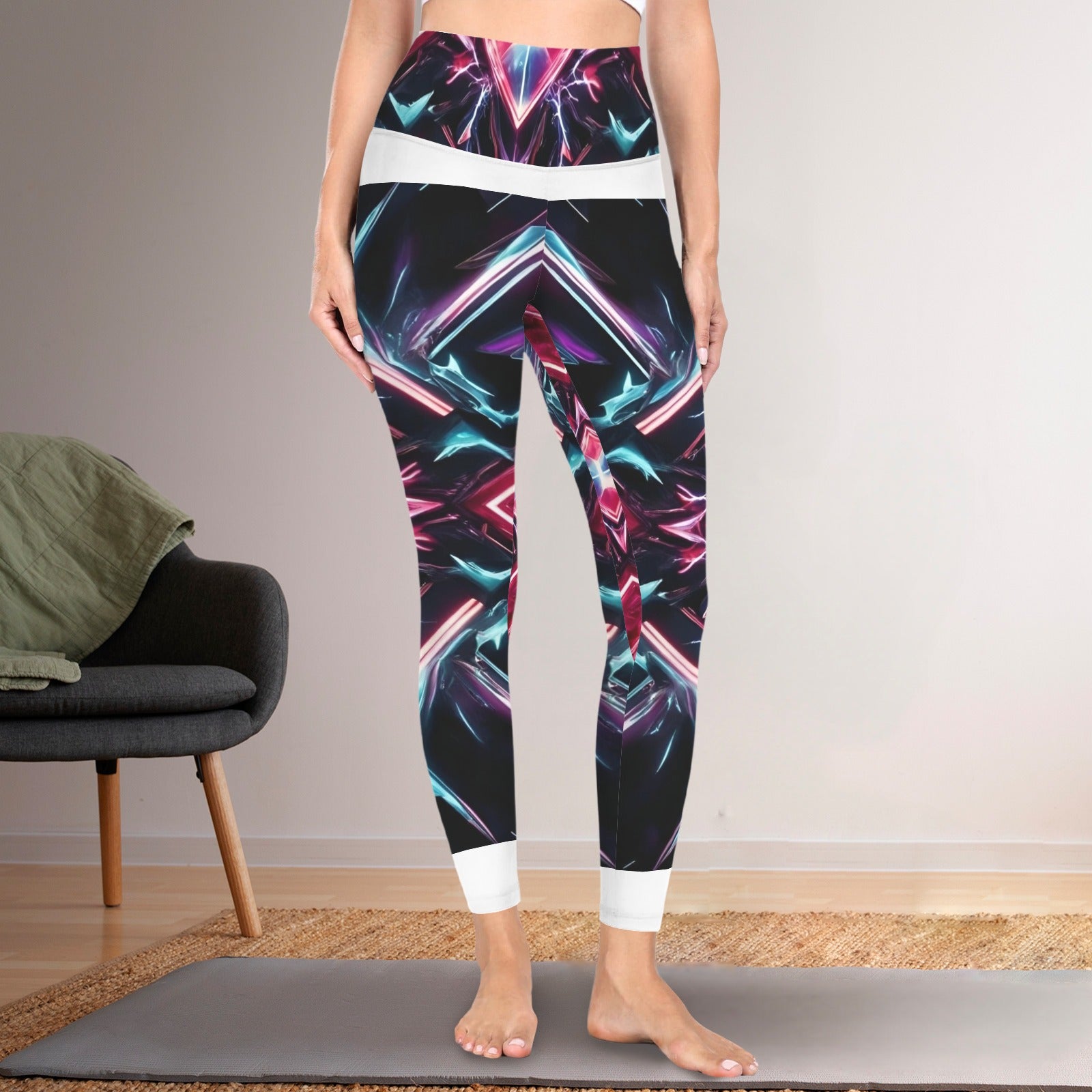 Electrified Tummy Control Yoga Pants