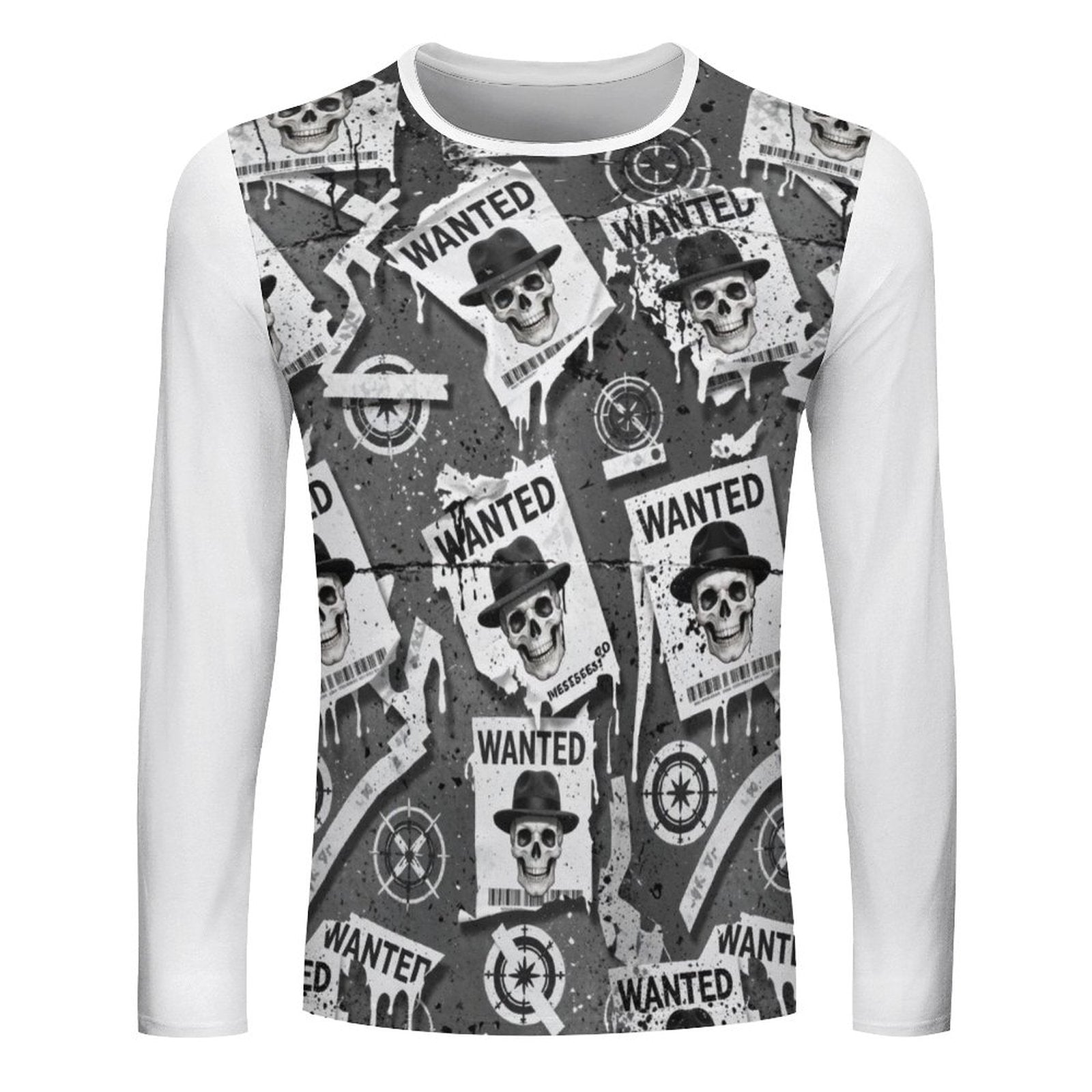 HITMAN INK "WANTED" Men's Cotton T-Shirt